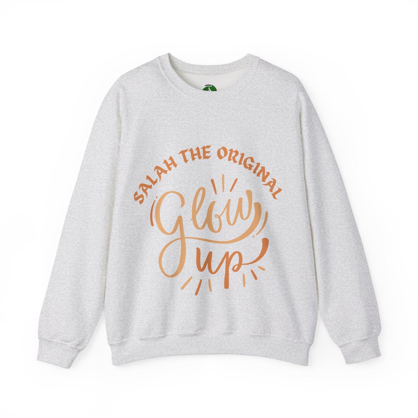 Salah Glow Up Crewneck Sweatshirt - Unisex Heavy Blend™ Muslim Fashion Sweat Shirt