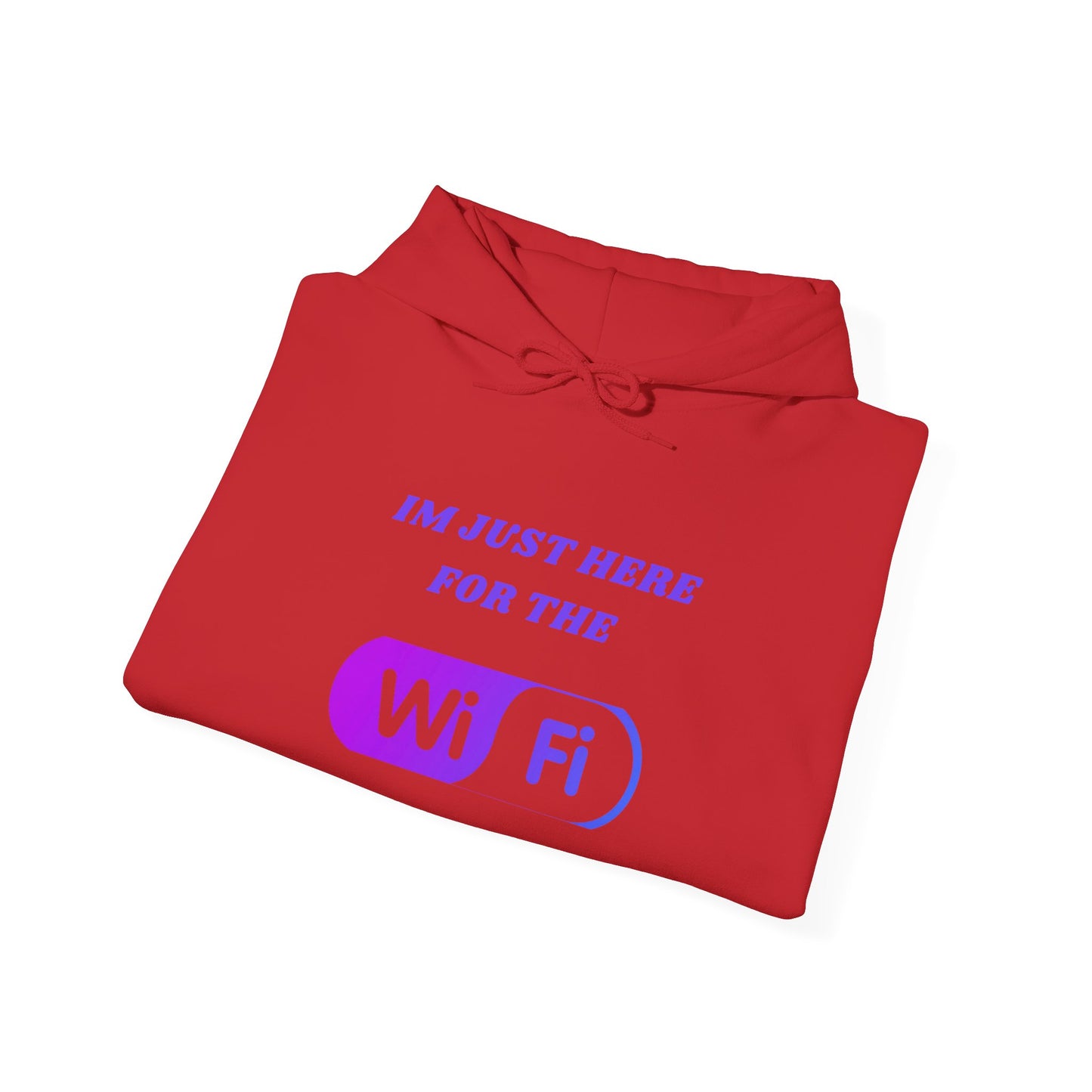 Funny WiFi Hoodie for Casual Comfort Humour Joke Fashion Hoodie