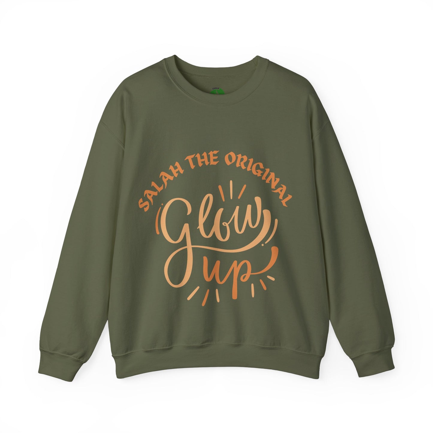 Salah Glow Up Crewneck Sweatshirt - Unisex Heavy Blend™ Muslim Fashion Sweat Shirt
