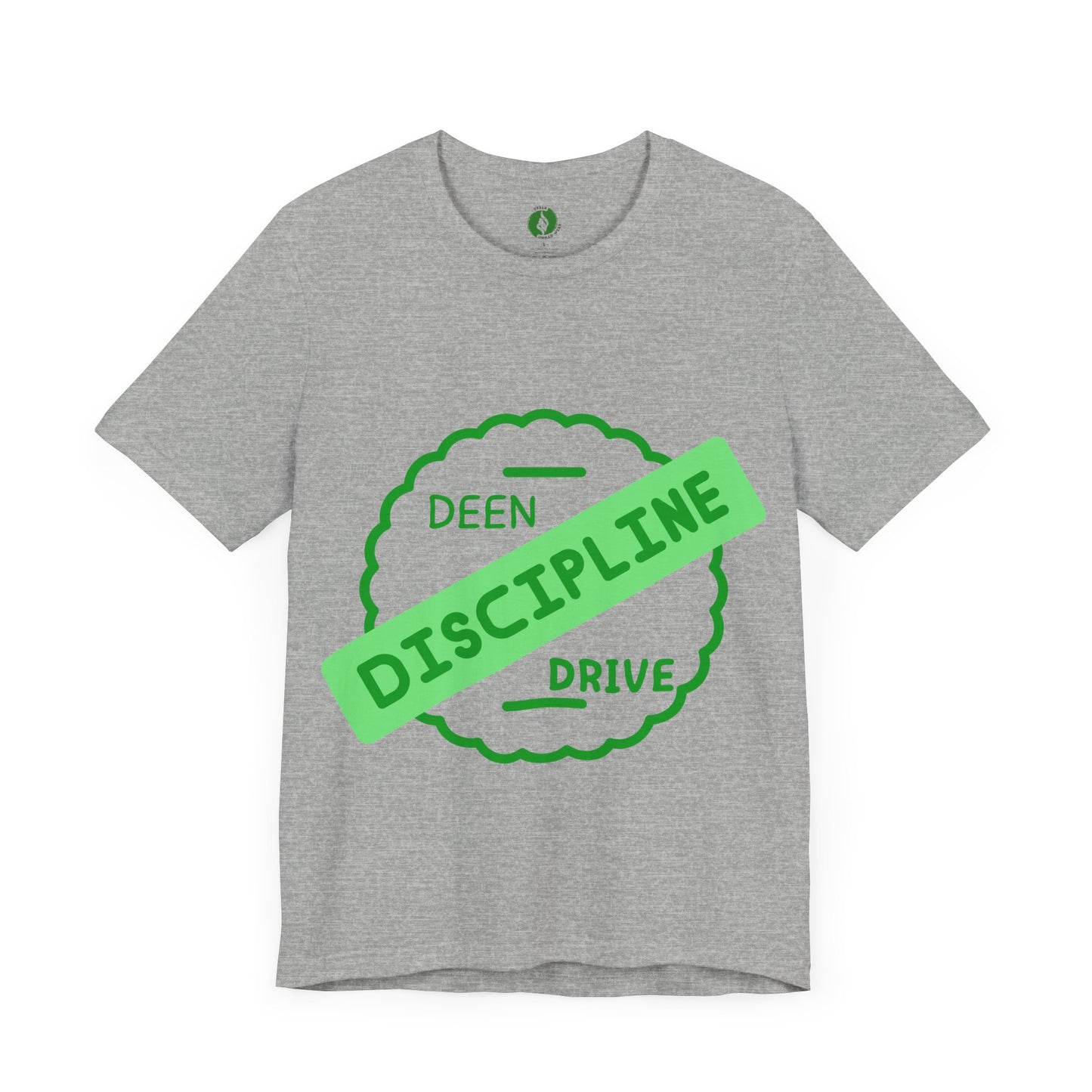 Motivational Discipline Tee - Unisex Jersey Short Sleeve Shirt Muslim Youth Fashion T Shirt