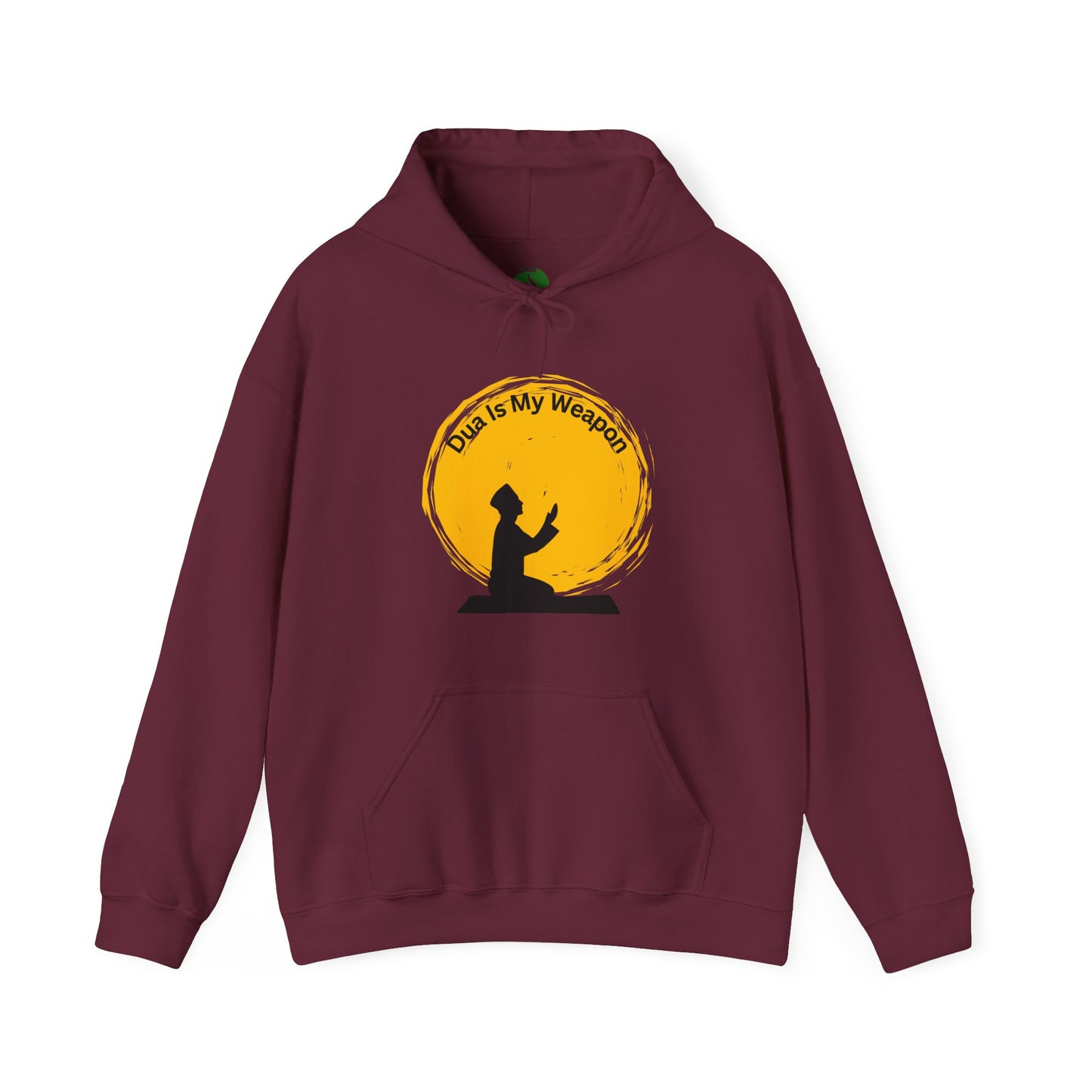 Inspirational Prayer Hoodie - "Dua Is My Weapon" - Unisex Heavy Blend™ Muslim Clothing