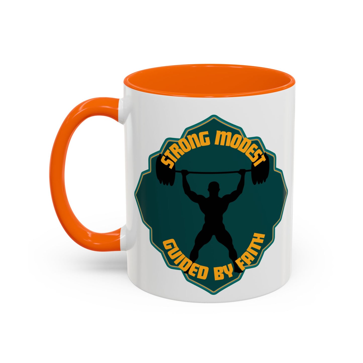 Strong & Modest Coffee Mug - 11oz & 15oz | Motivational Gift for Fitness Enthusiasts Islamic Accessories