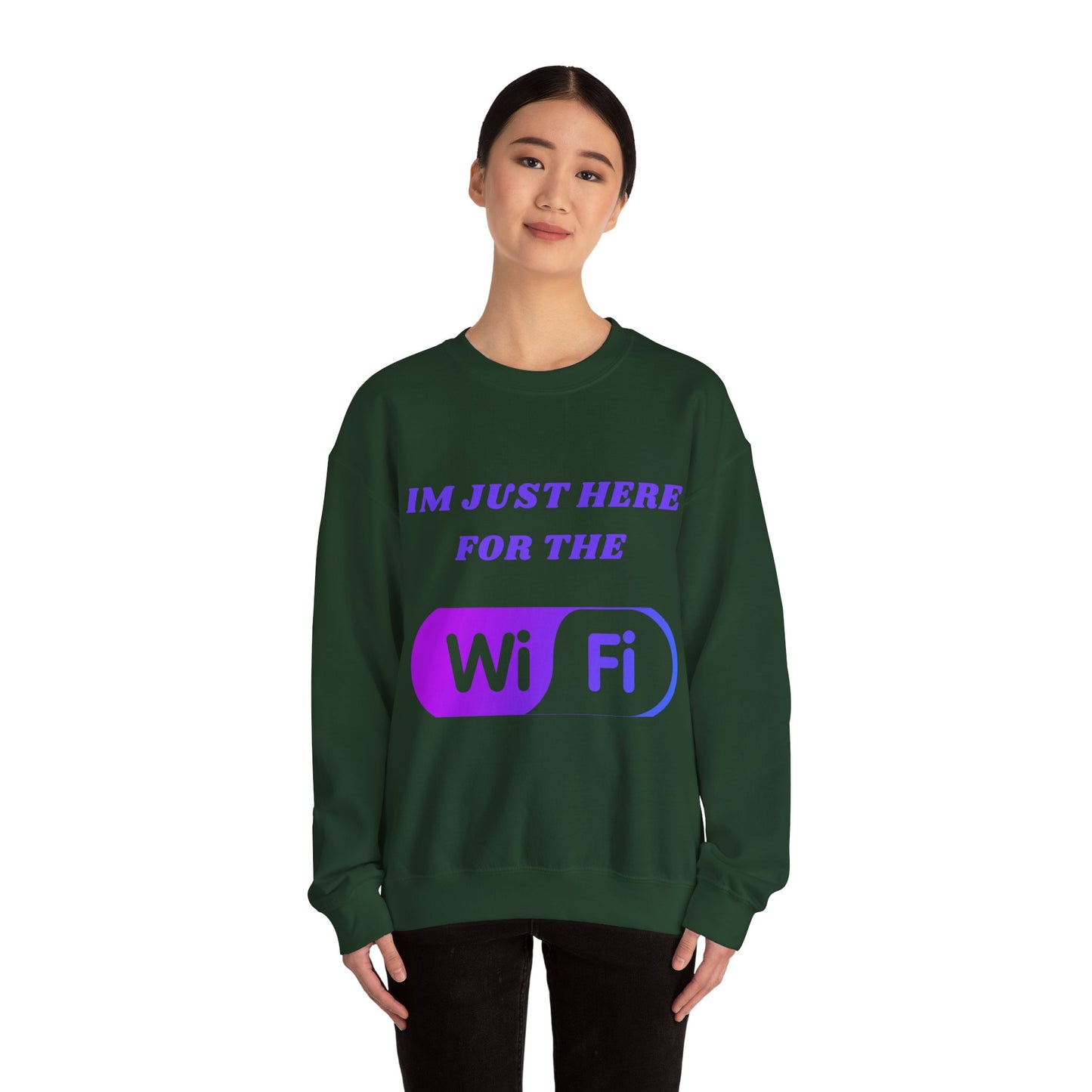 Funny WiFi Sweatshirt for Internet Lovers Humour Joke Clothing Sweat Shirt