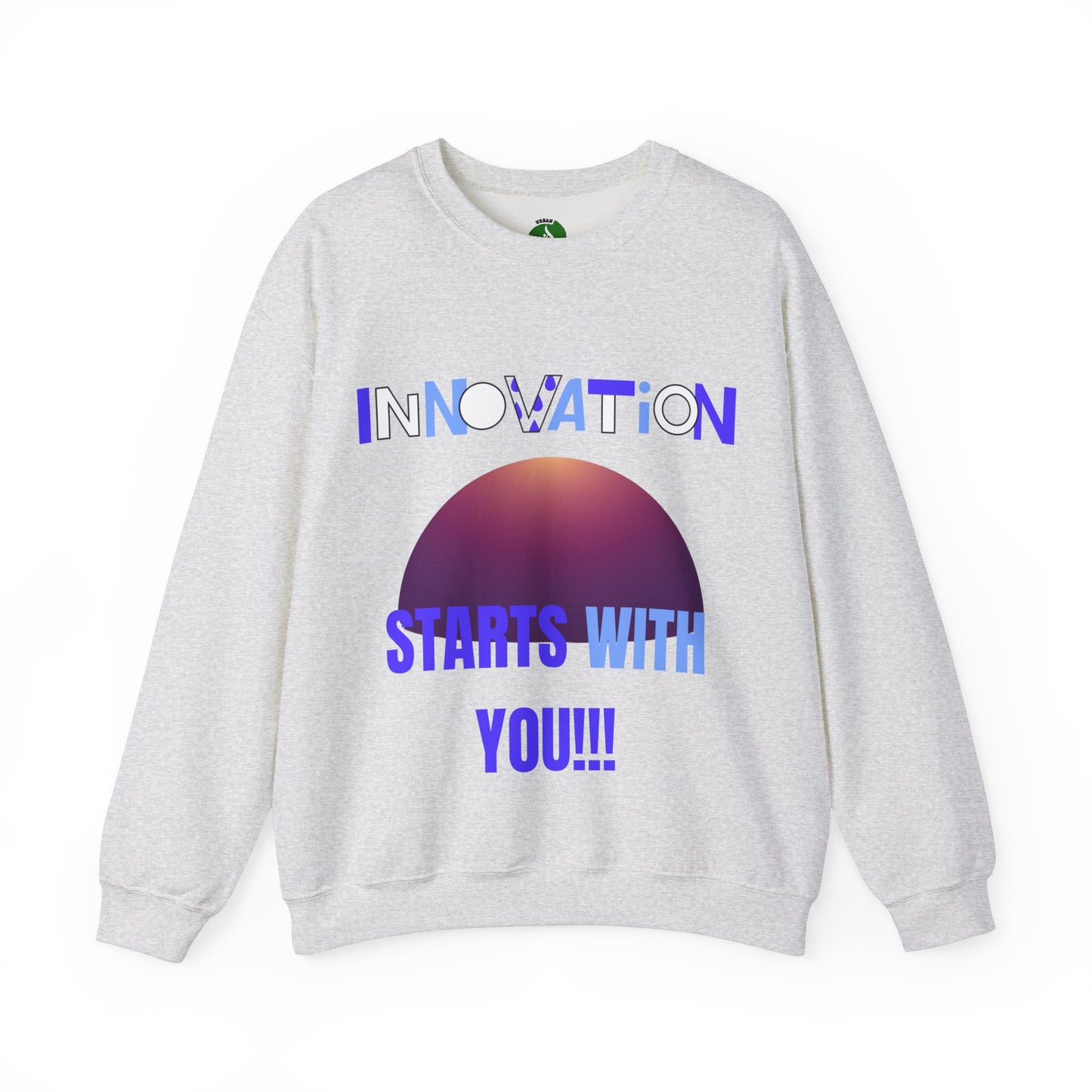 Innovation Starts With You Unisex Crewneck Sweatshirt Gym Clothing Sweat Shirt