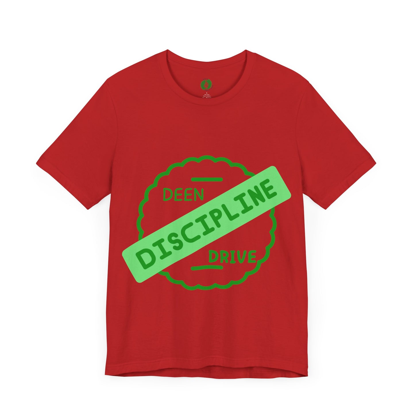 Motivational Discipline Tee - Unisex Jersey Short Sleeve Shirt Muslim Youth Fashion T Shirt