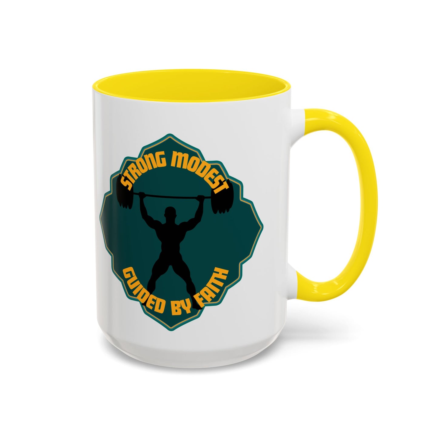 Strong & Modest Coffee Mug - 11oz & 15oz | Motivational Gift for Fitness Enthusiasts Islamic Accessories