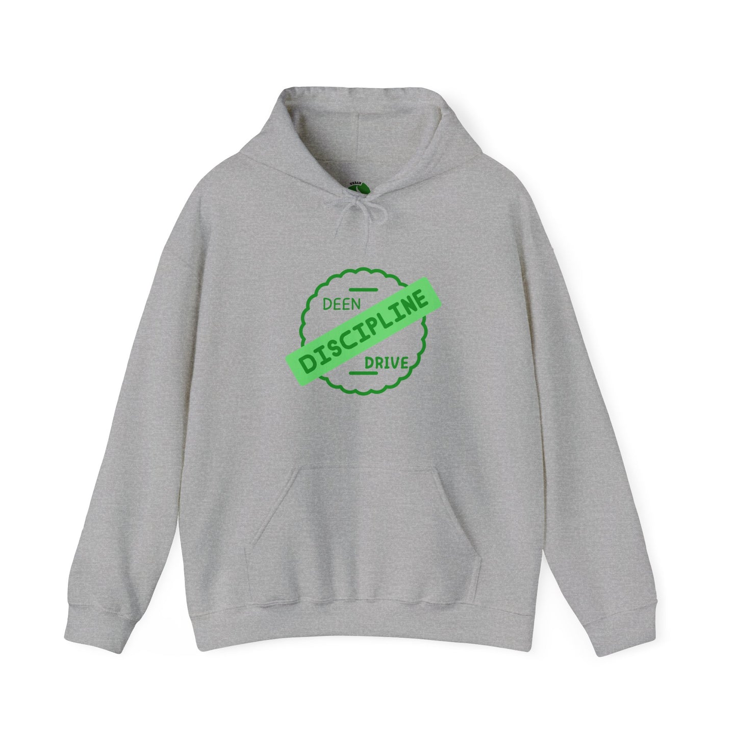 Motivational Unisex Hoodie – "Discipline Drive" Muslim Youth Fashion Hoodie