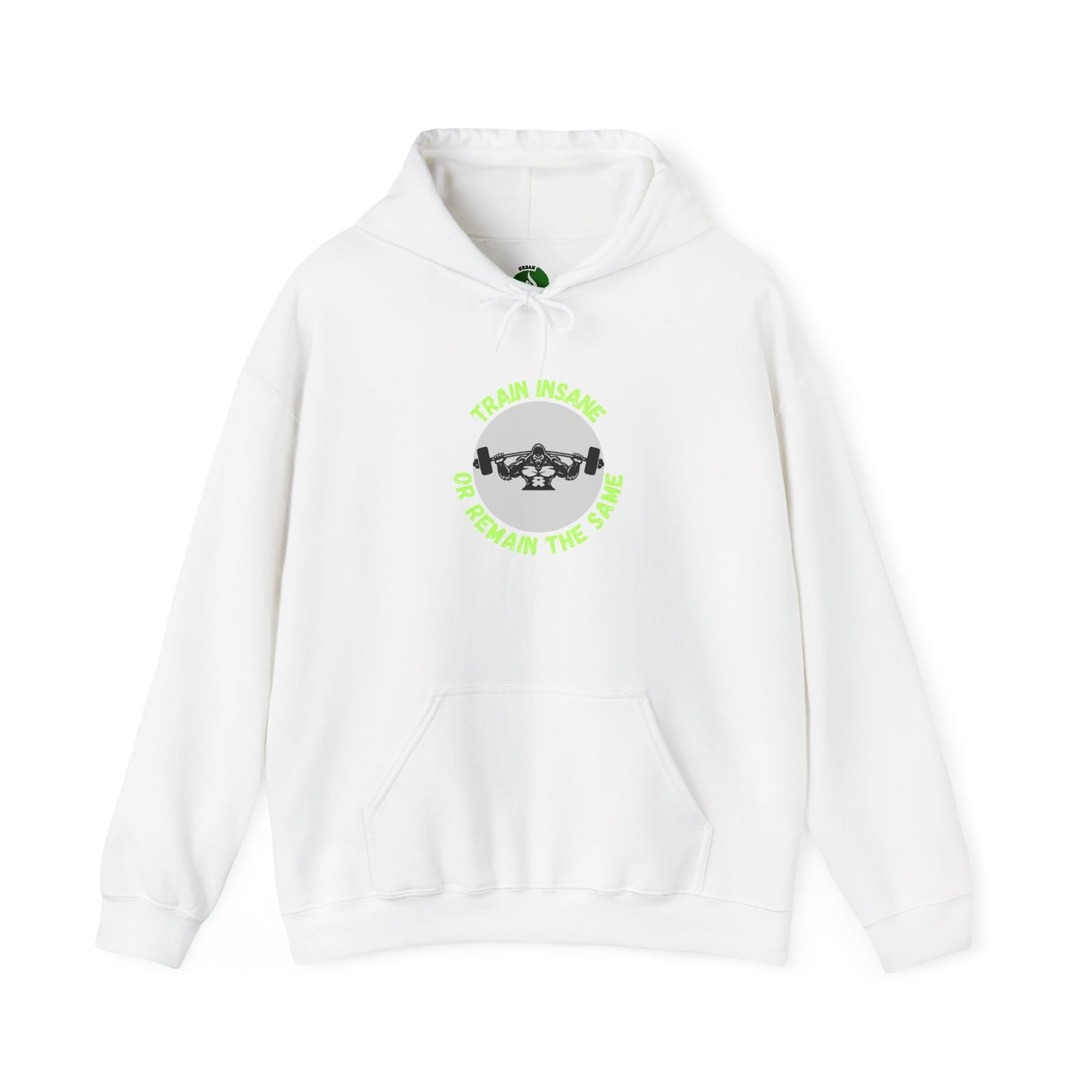 Train Insane Unisex Heavy Blend™ Hoodie - Motivational Gym Sweatshirt Humour Joke Clothing