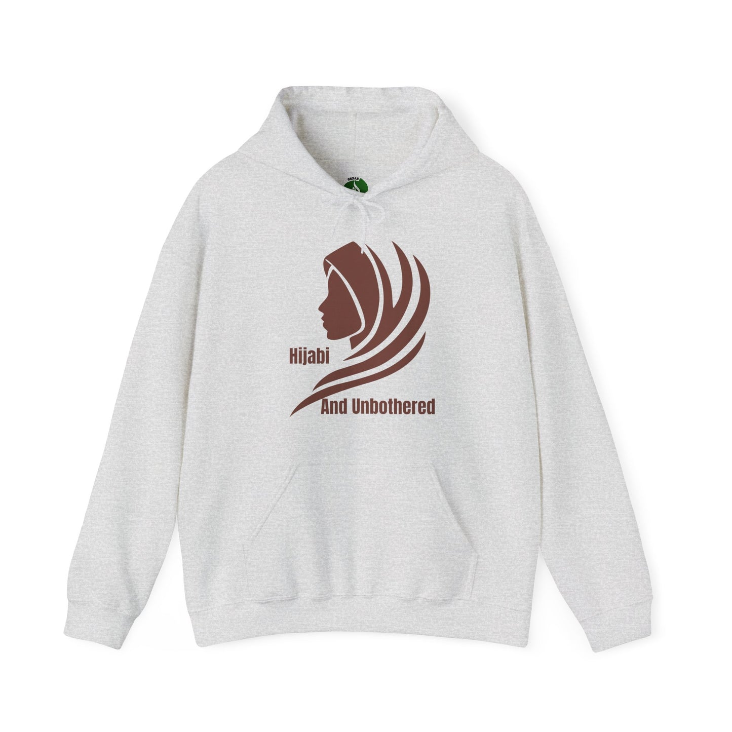 Hijabi and Unbothered Unisex Hoodie – Celebrate Identity, Empowerment & Style Women Hijab Fashion Hoodie