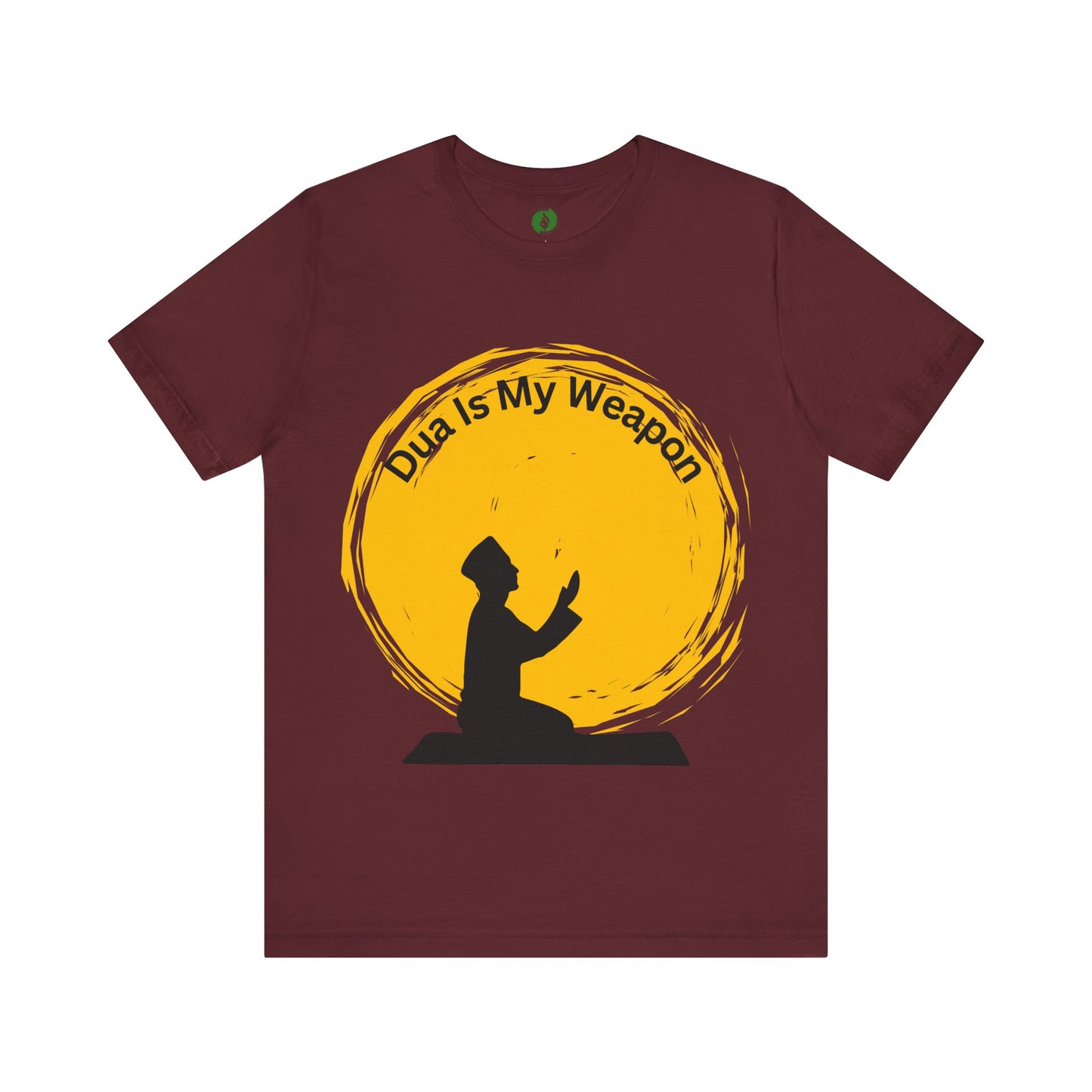 Dua Is My Weapon Unisex Jersey Tee - Inspirational Faith Shirt Muslim Clothing
