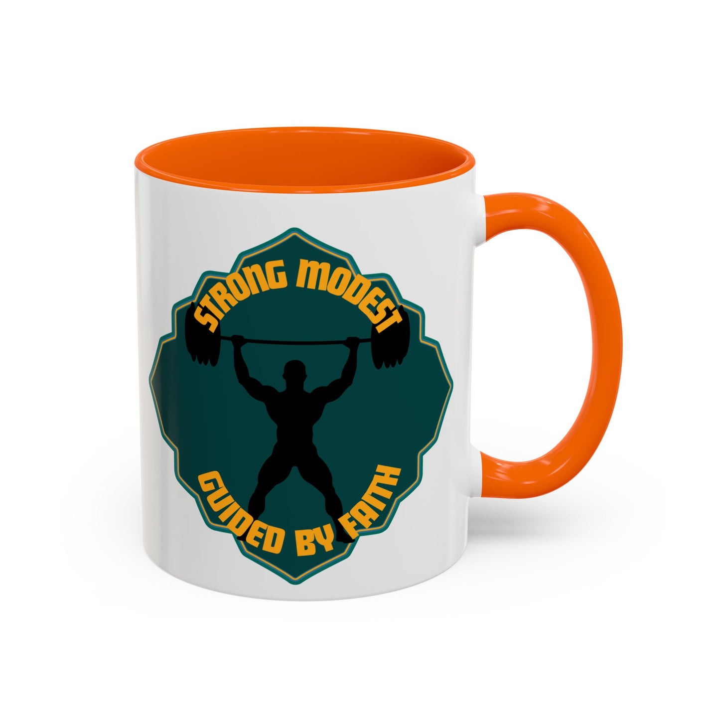 Strong & Modest Coffee Mug - 11oz & 15oz | Motivational Gift for Fitness Enthusiasts Islamic Accessories