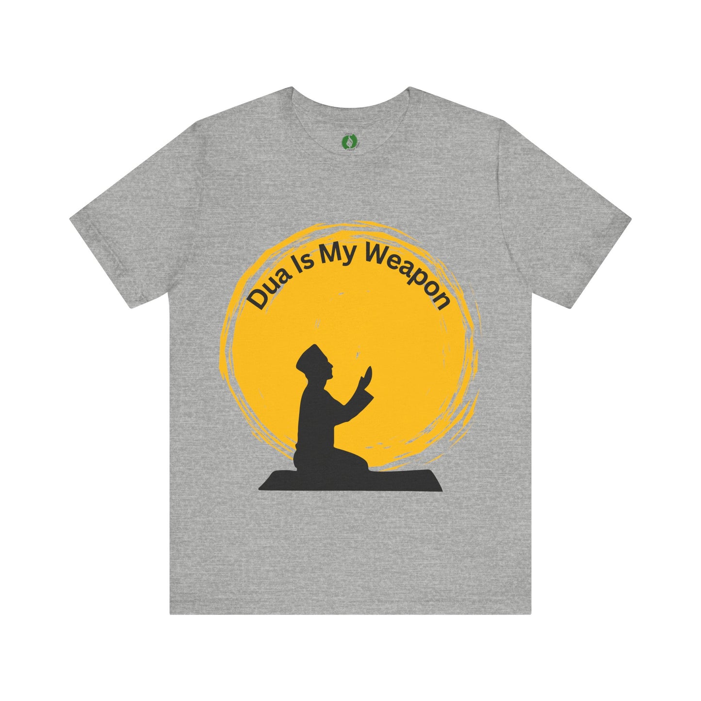 Dua Is My Weapon Unisex Jersey Tee - Inspirational Faith Shirt Muslim Clothing