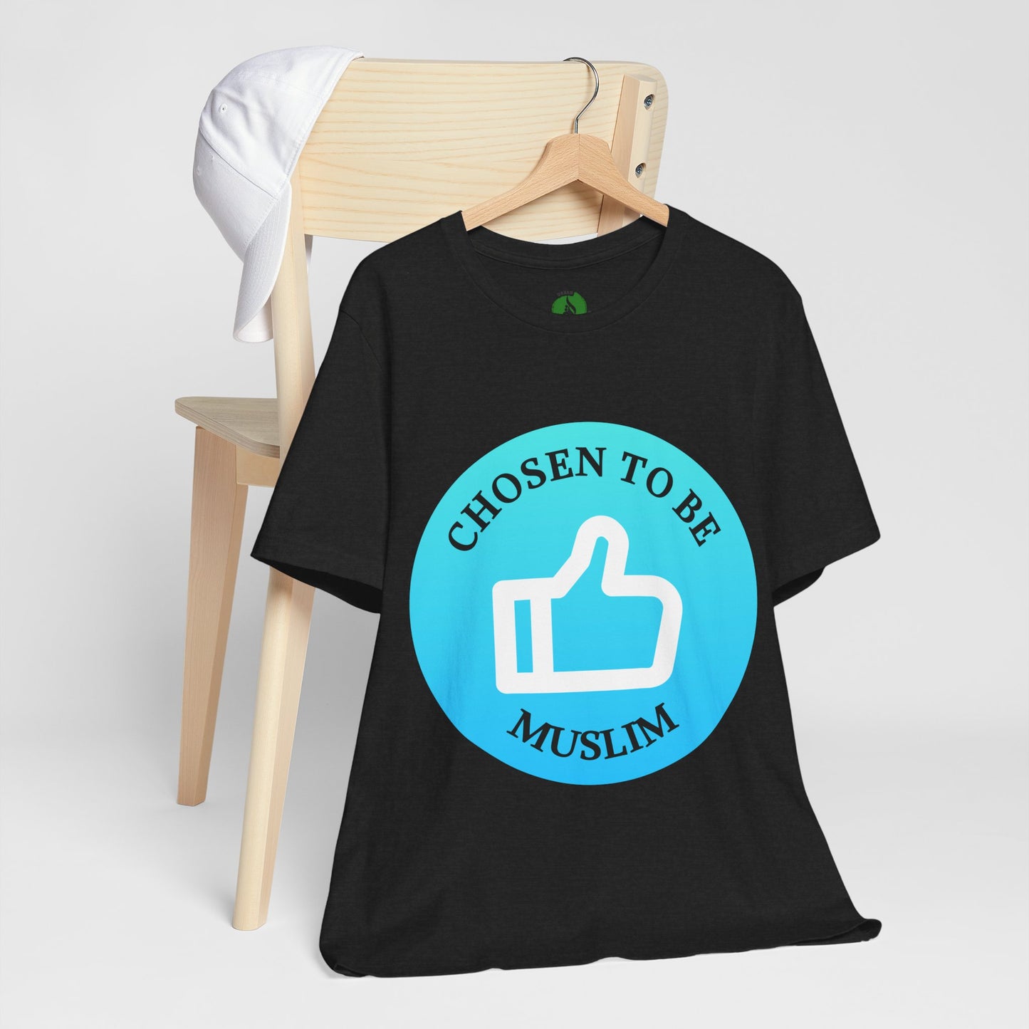 Chosen to Be Muslim Tee - Unisex Short Sleeve Jersey Shirt Islamic Streetwear T Shirt