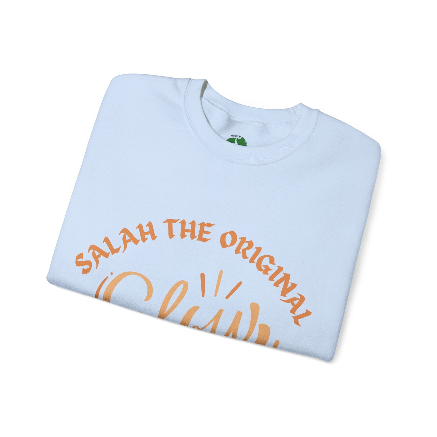 Salah Glow Up Crewneck Sweatshirt - Unisex Heavy Blend™ Muslim Fashion Sweat Shirt