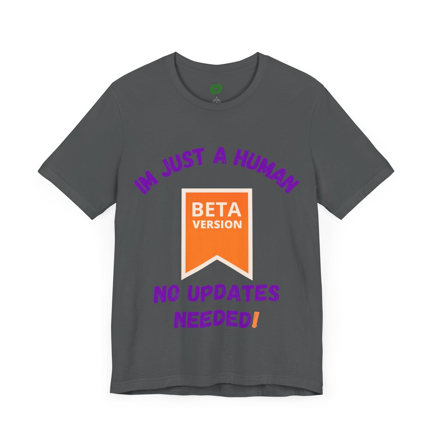 Humorous Beta Version T-Shirt for Casual Wear Humour Clothing T Shirt