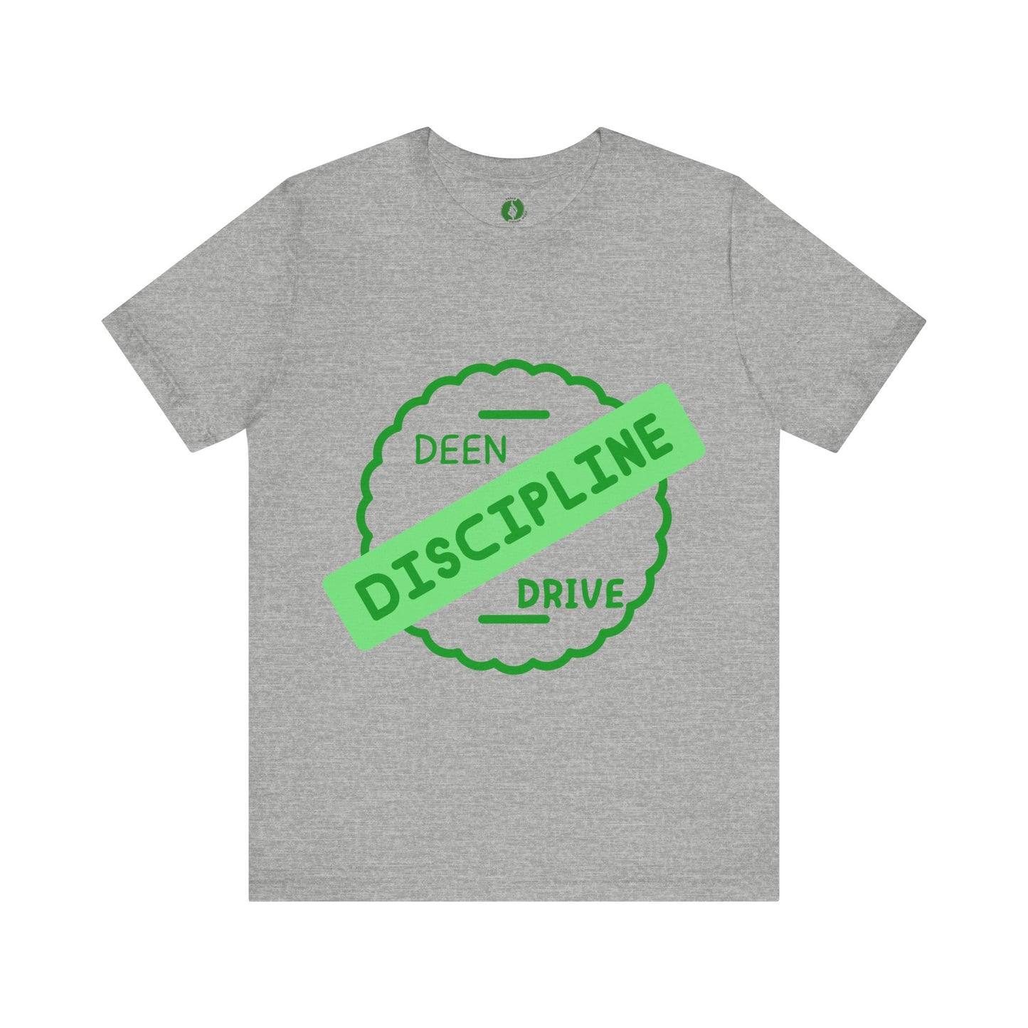 Motivational Discipline Tee - Unisex Jersey Short Sleeve Shirt Muslim Youth Fashion T Shirt