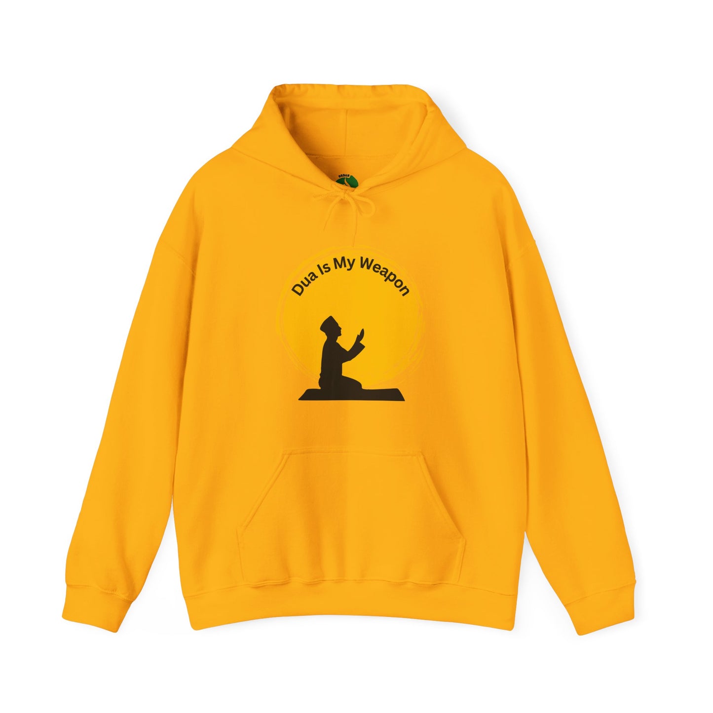 Inspirational Prayer Hoodie - "Dua Is My Weapon" - Unisex Heavy Blend™ Muslim Clothing
