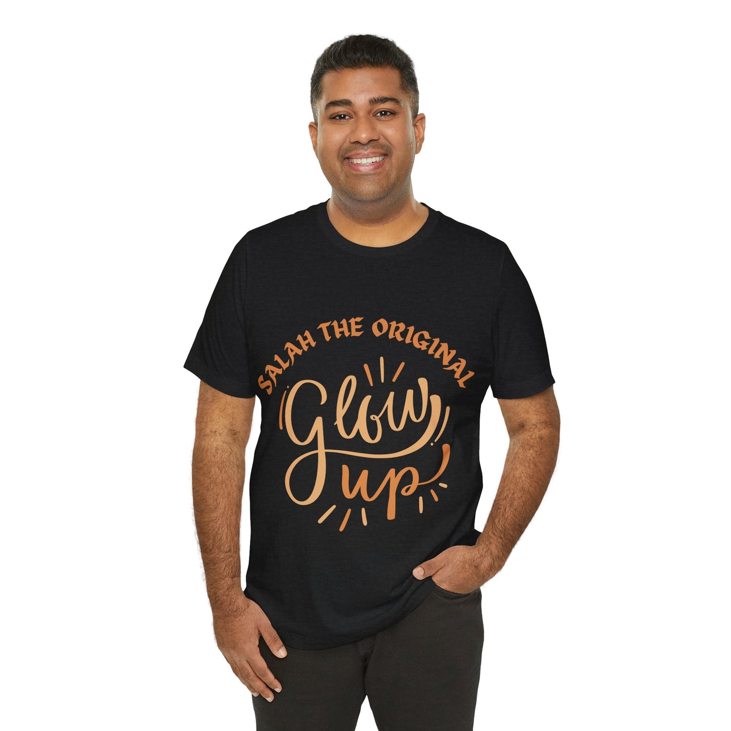Unisex Glow Up Tee - Celebrate Your Growth and Style Muslim Clothing