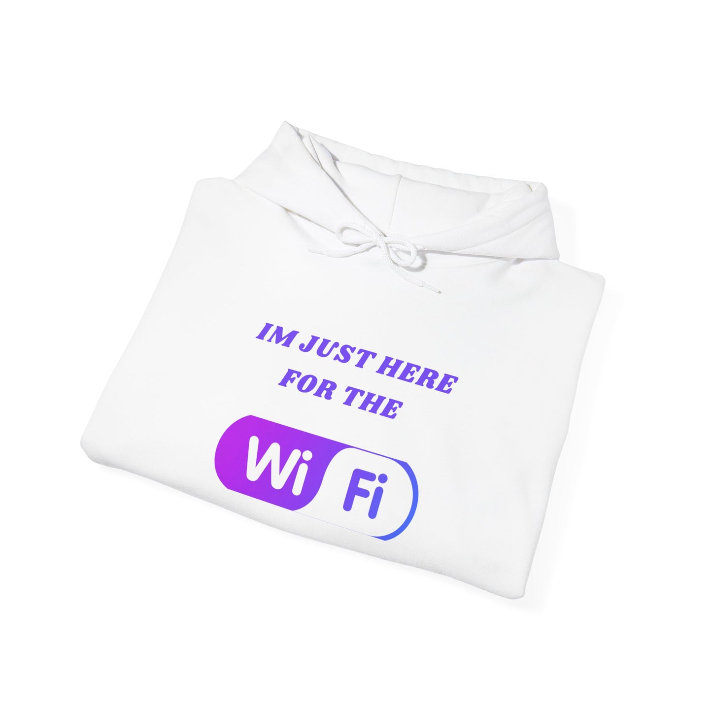 Funny WiFi Hoodie for Casual Comfort Humour Joke Fashion Hoodie
