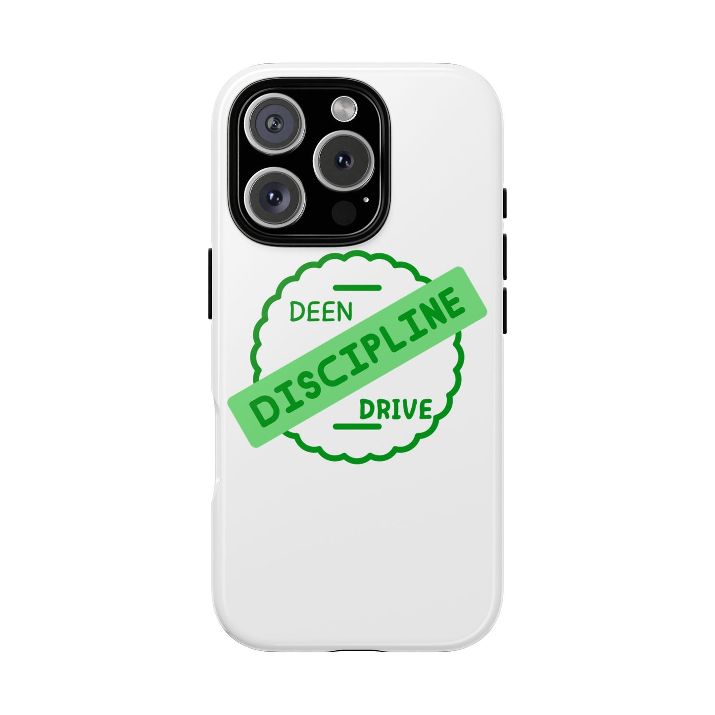 Motivational Phone Case - 'Discipline' Design Muslim Youth Accessories