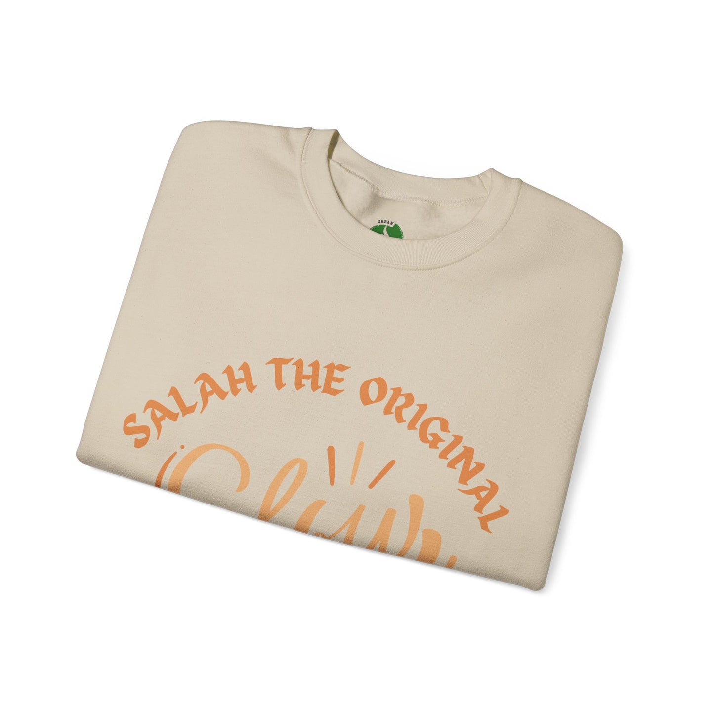 Salah Glow Up Crewneck Sweatshirt - Unisex Heavy Blend™ Muslim Fashion Sweat Shirt
