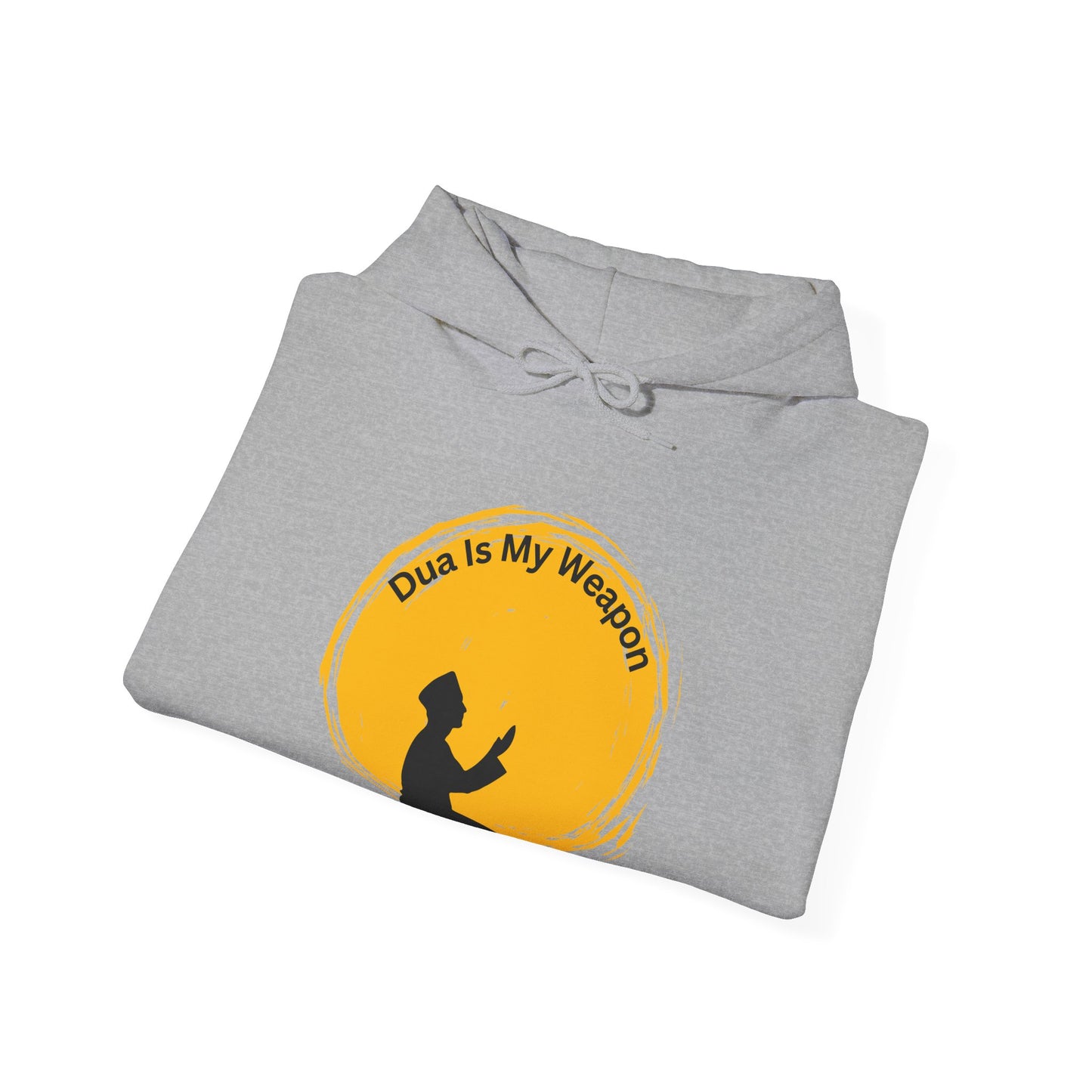 Inspirational Prayer Hoodie - "Dua Is My Weapon" - Unisex Heavy Blend™ Muslim Clothing