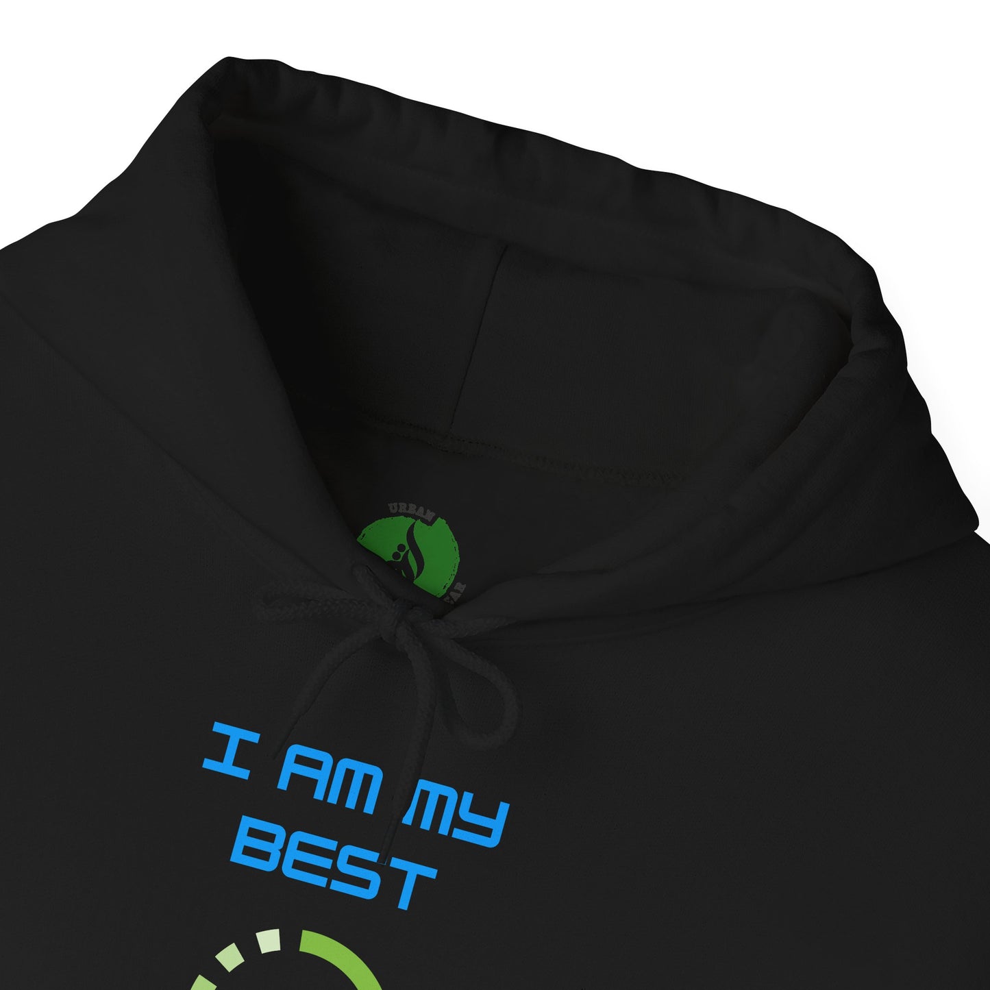 Unisex Hoodie - "I AM MY BEST" Upgrade Motivational Sweatshirt Humorous Funny Hoodie
