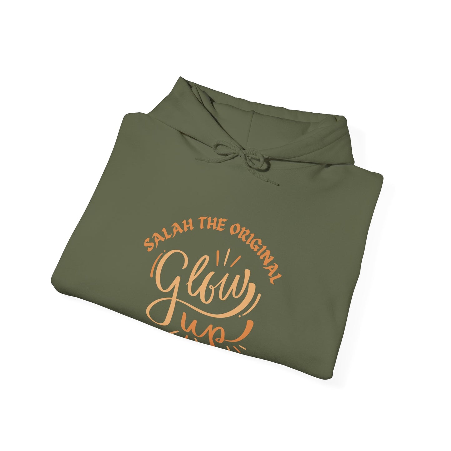 Glow Up Unisex Hooded Sweatshirt - Motivational Inspirational Apparel Muslim Clothing Hoodie