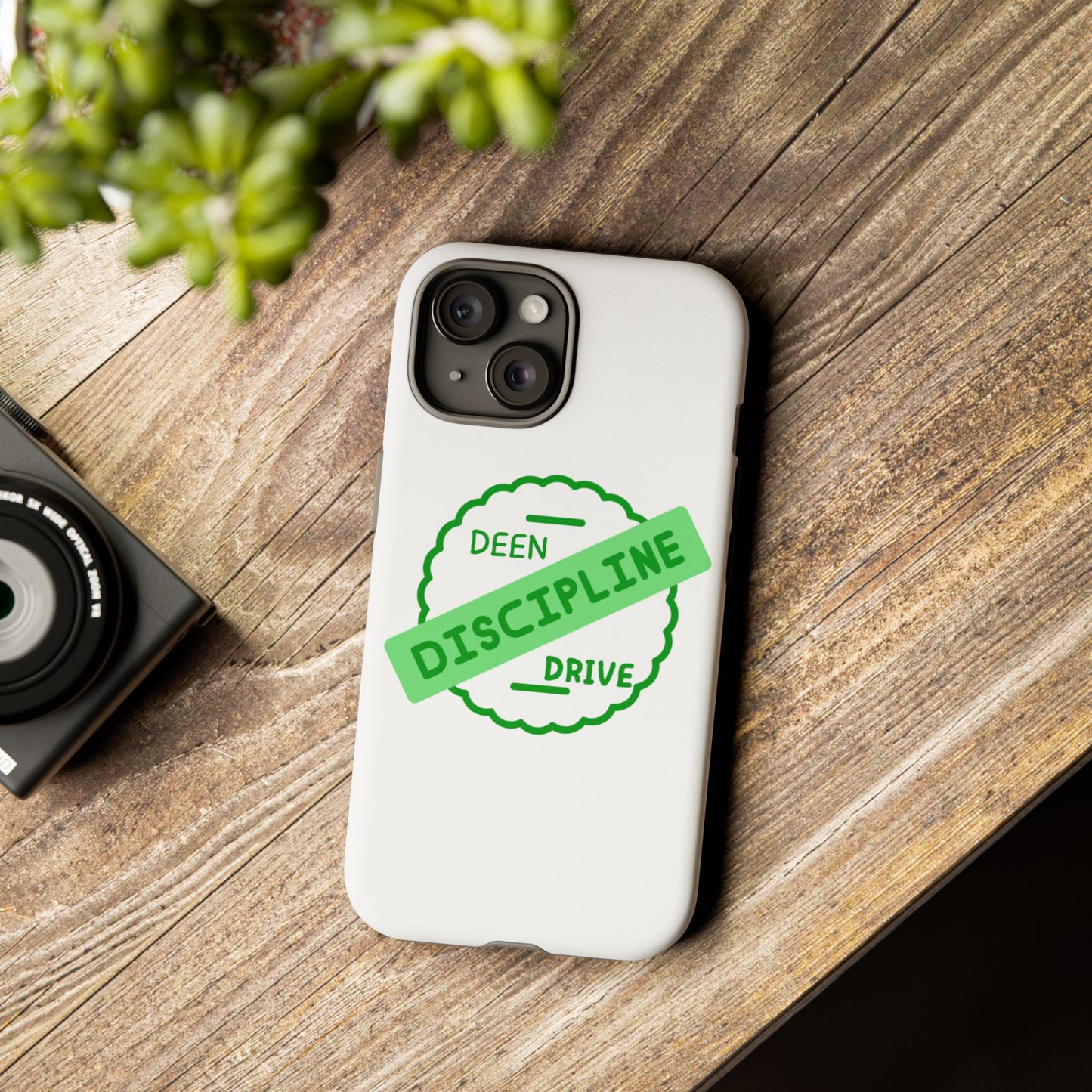 Motivational Phone Case - 'Discipline' Design Muslim Youth Accessories