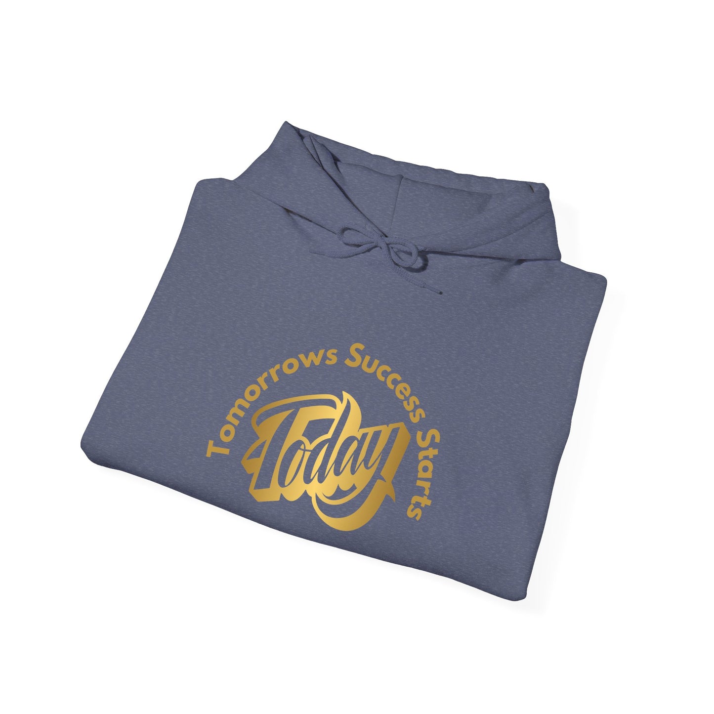 Inspirational Hoodie - "Tomorrow's Success Starts Today" Gym Motivation Hoodie