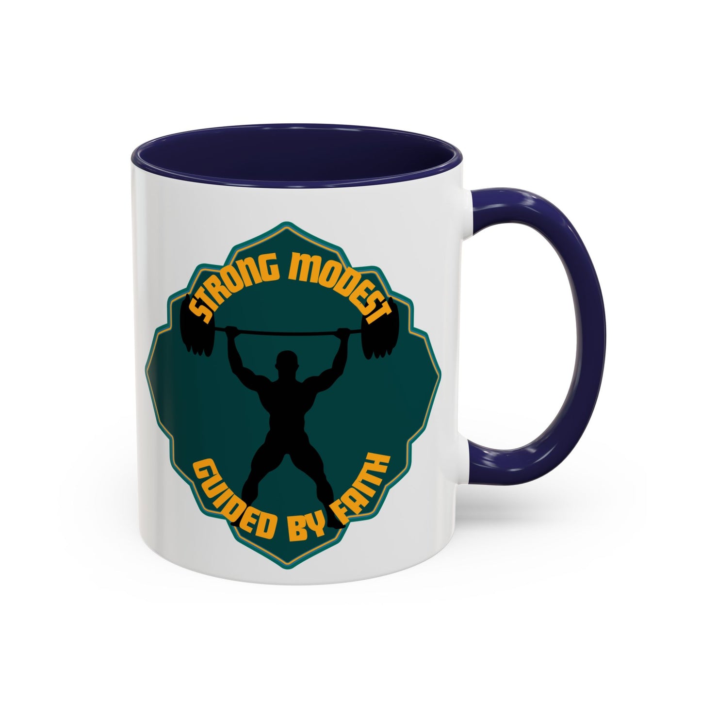 Strong & Modest Coffee Mug - 11oz & 15oz | Motivational Gift for Fitness Enthusiasts Islamic Accessories