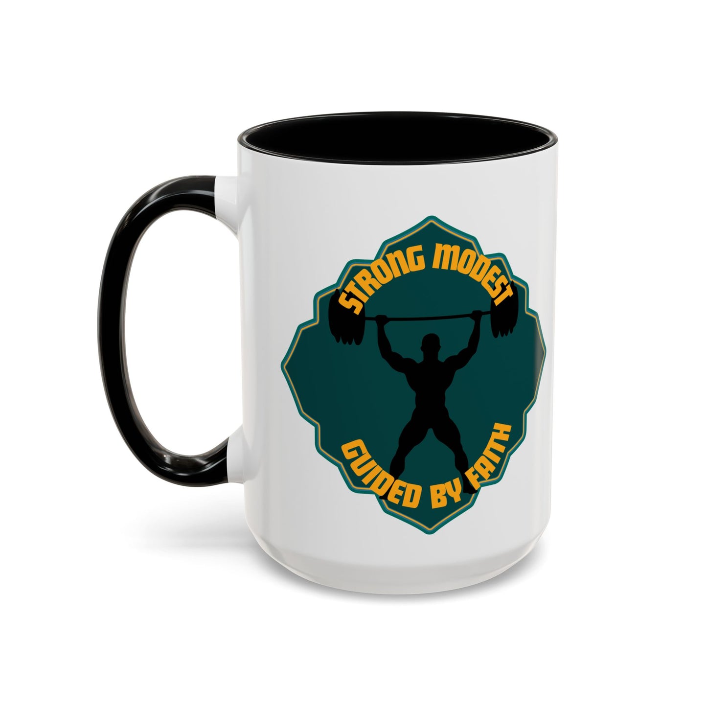 Strong & Modest Coffee Mug - 11oz & 15oz | Motivational Gift for Fitness Enthusiasts Islamic Accessories