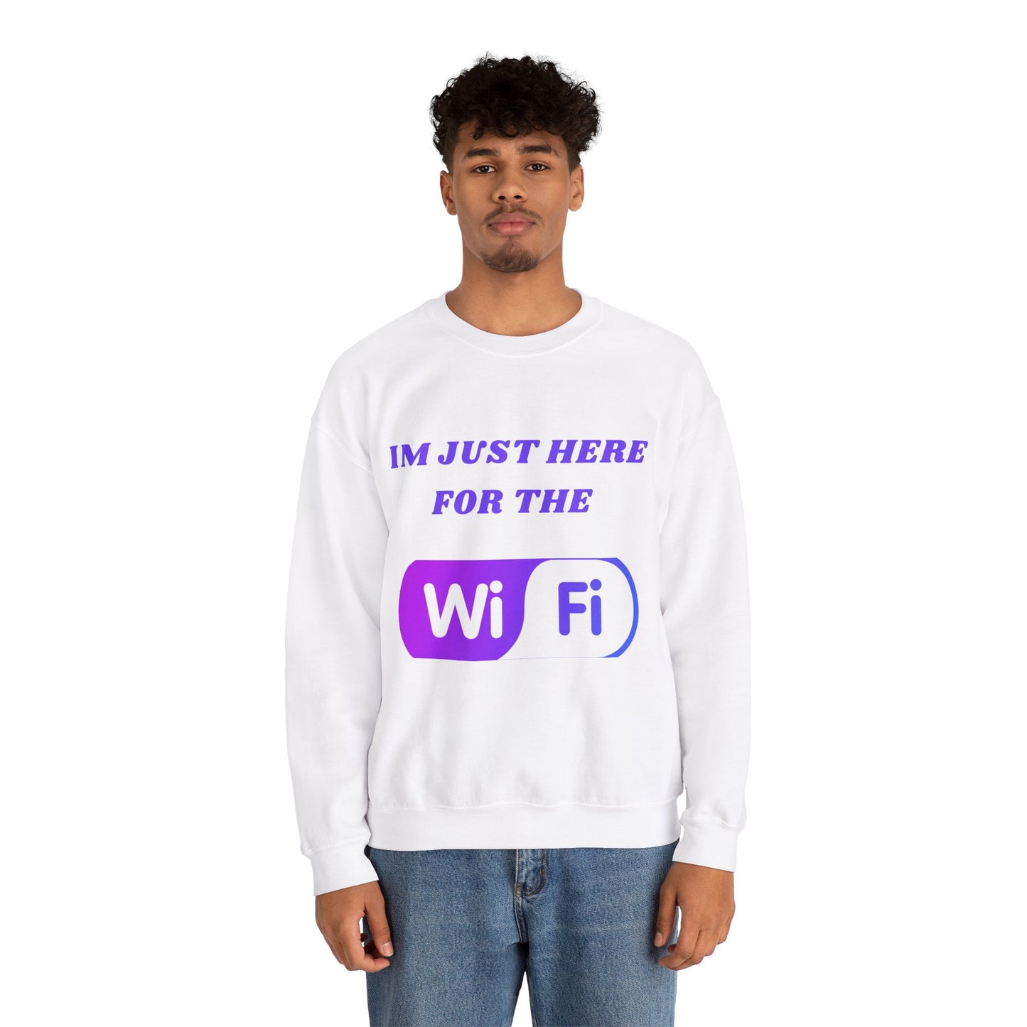 Funny WiFi Sweatshirt for Internet Lovers Humour Joke Clothing Sweat Shirt