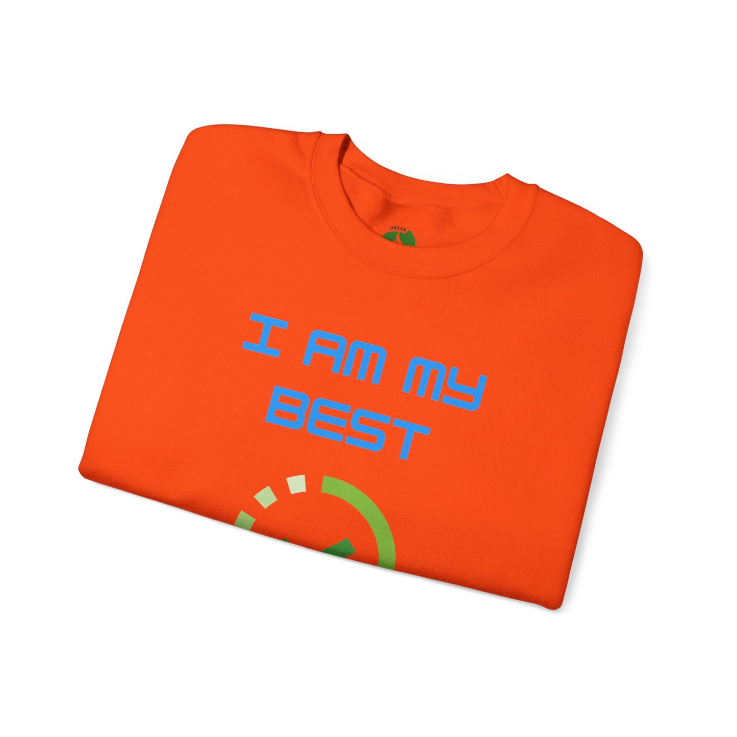 I Am My Best Upgrade Crewneck Sweatshirt | Unisex Heavy Blend™ Funny Humour Sweat Shirt