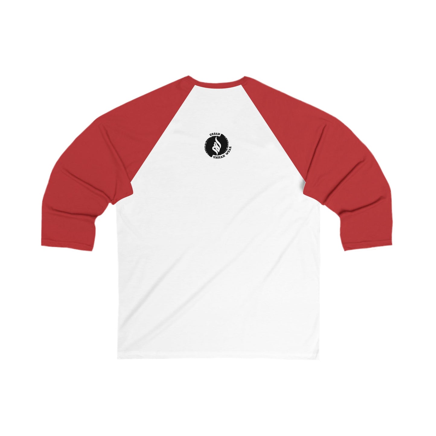 Unisex 3/4 Sleeve Baseball Tee - "No War" Protest Shirt Muslim Clothing