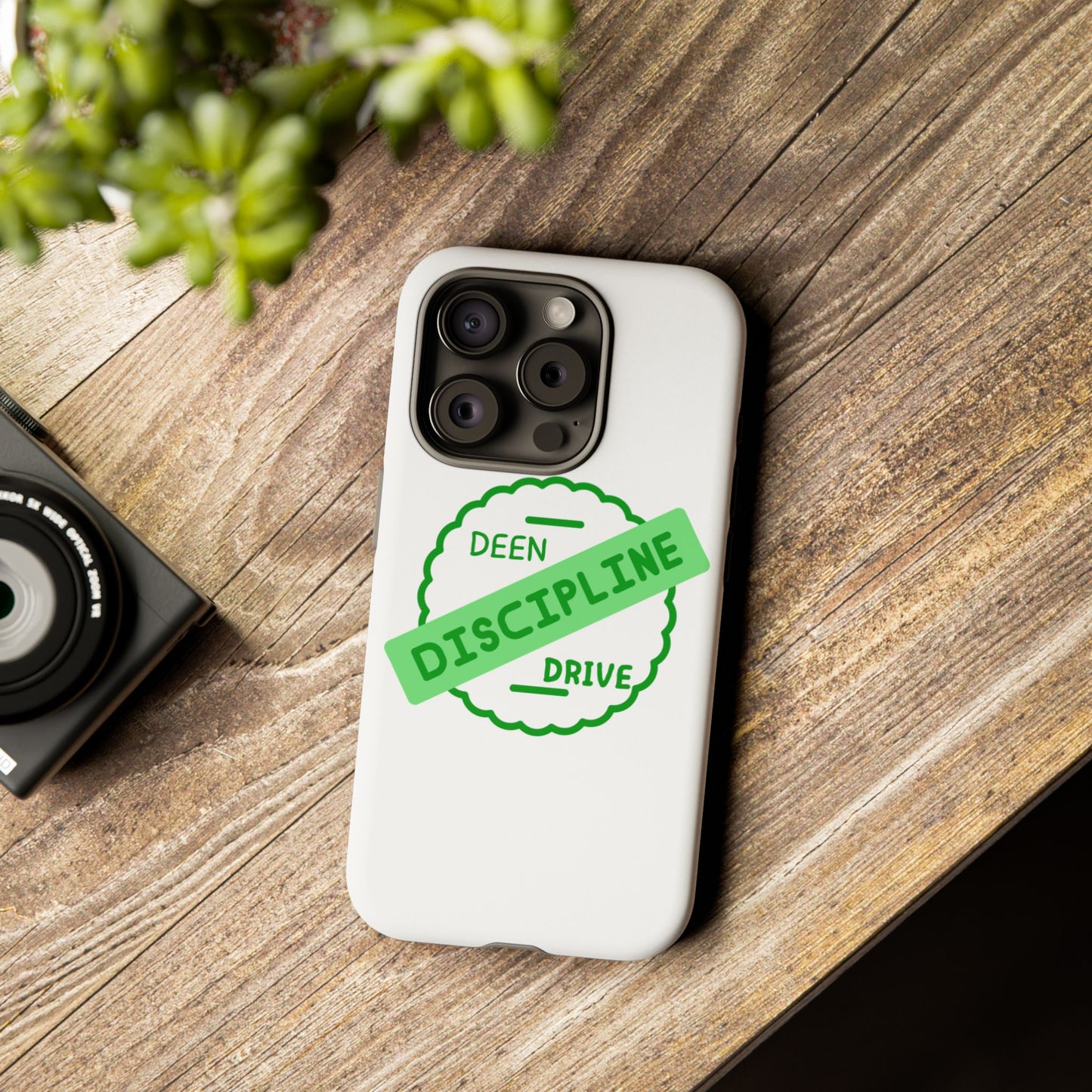 Motivational Phone Case - 'Discipline' Design Muslim Youth Accessories