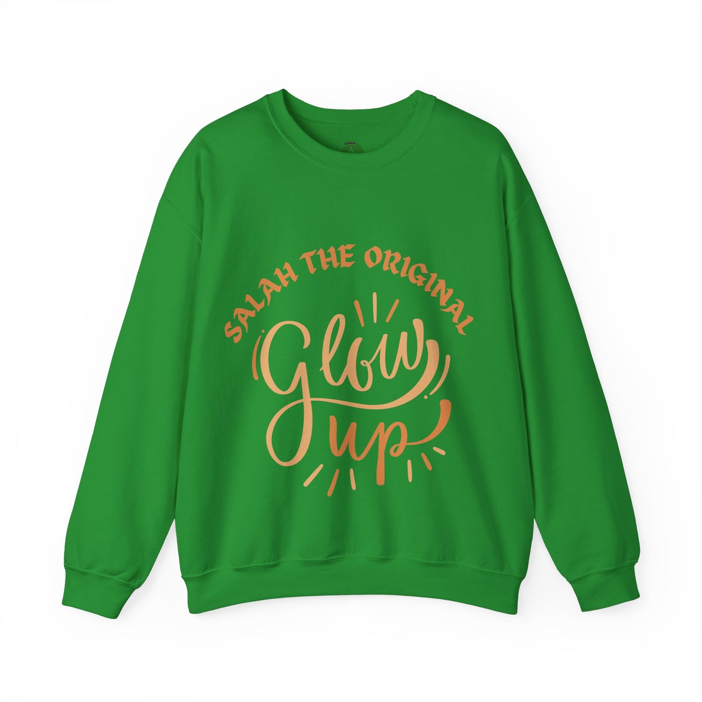 Salah Glow Up Crewneck Sweatshirt - Unisex Heavy Blend™ Muslim Fashion Sweat Shirt