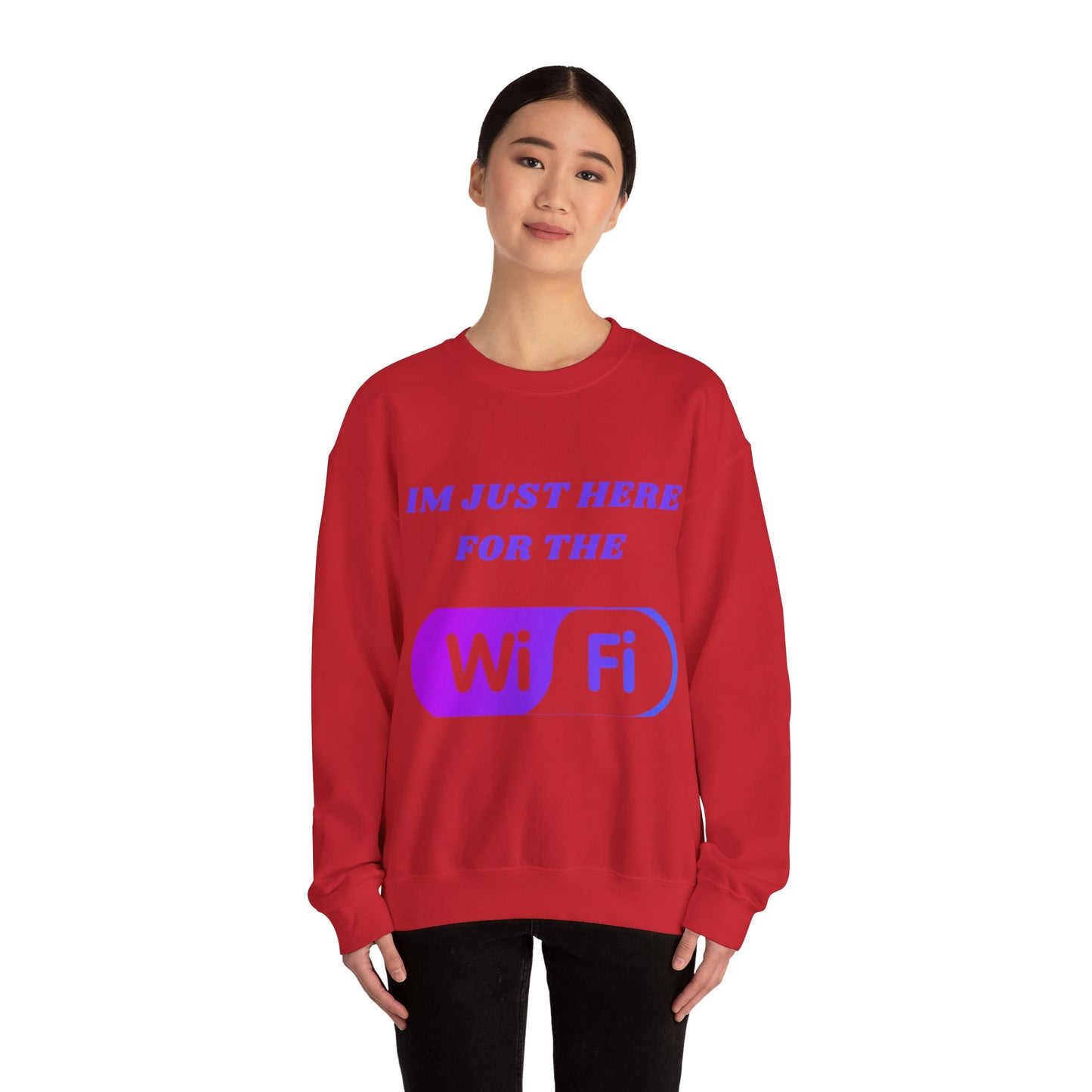 Funny WiFi Sweatshirt for Internet Lovers Humour Joke Clothing Sweat Shirt