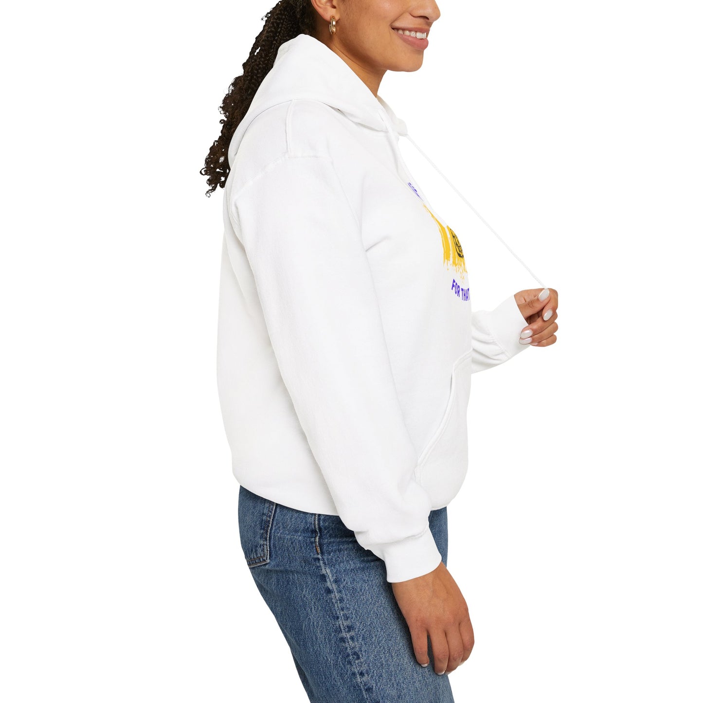 Hustle for That Muscle Hoodie - Unisex Heavy Blend™ Sweatshirt Gym Clothing Hoodie