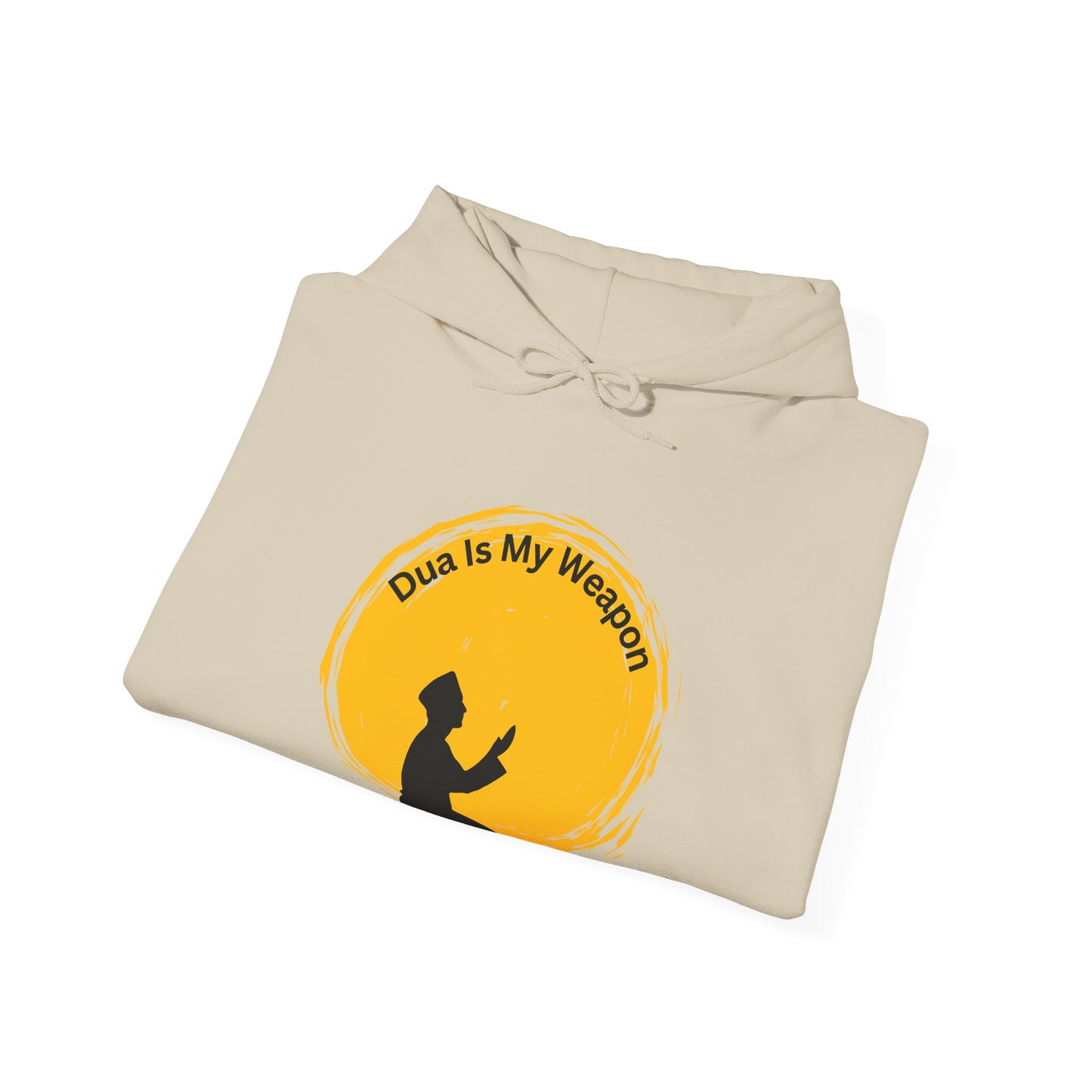 Inspirational Prayer Hoodie - "Dua Is My Weapon" - Unisex Heavy Blend™ Muslim Clothing