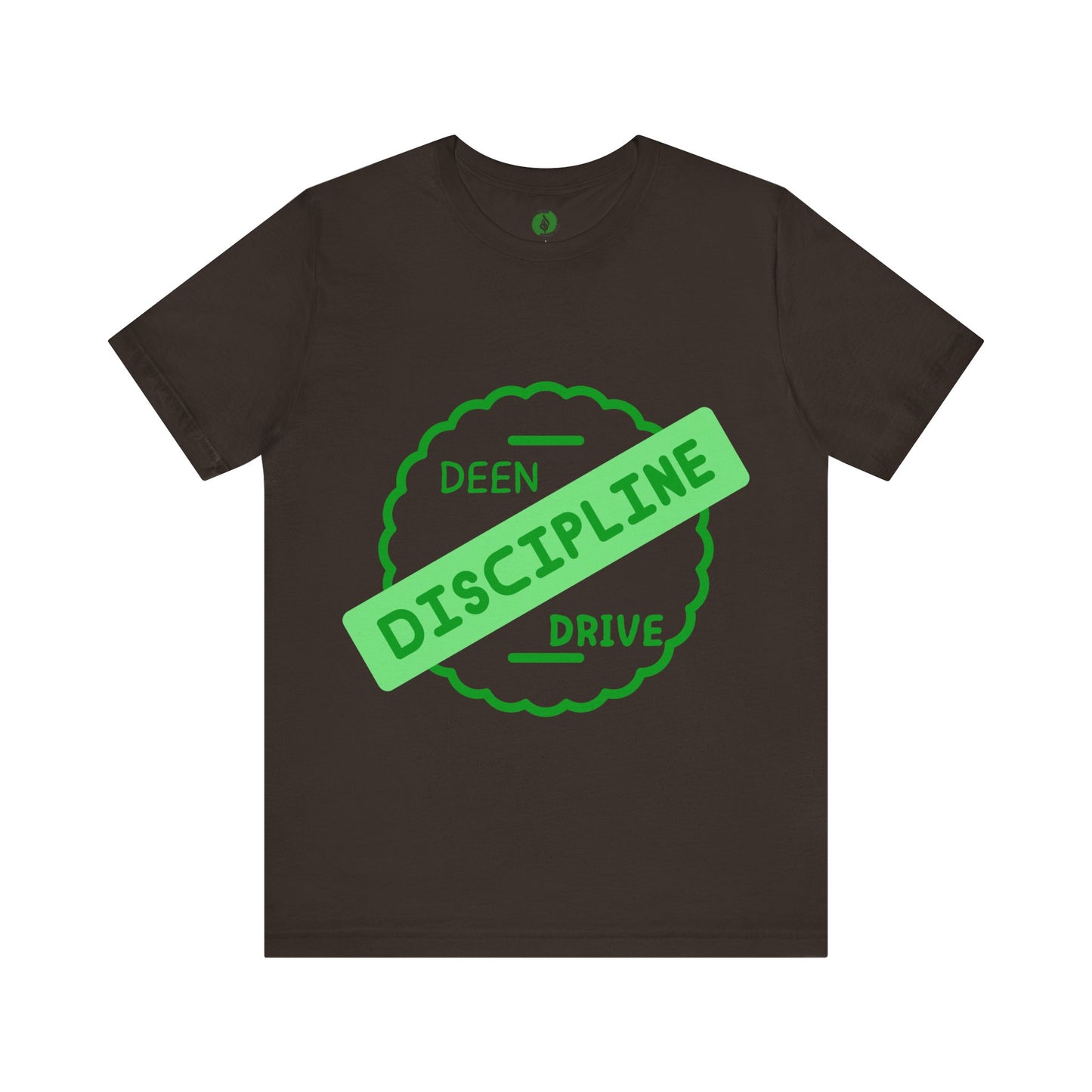 Motivational Discipline Tee - Unisex Jersey Short Sleeve Shirt Muslim Youth Fashion T Shirt