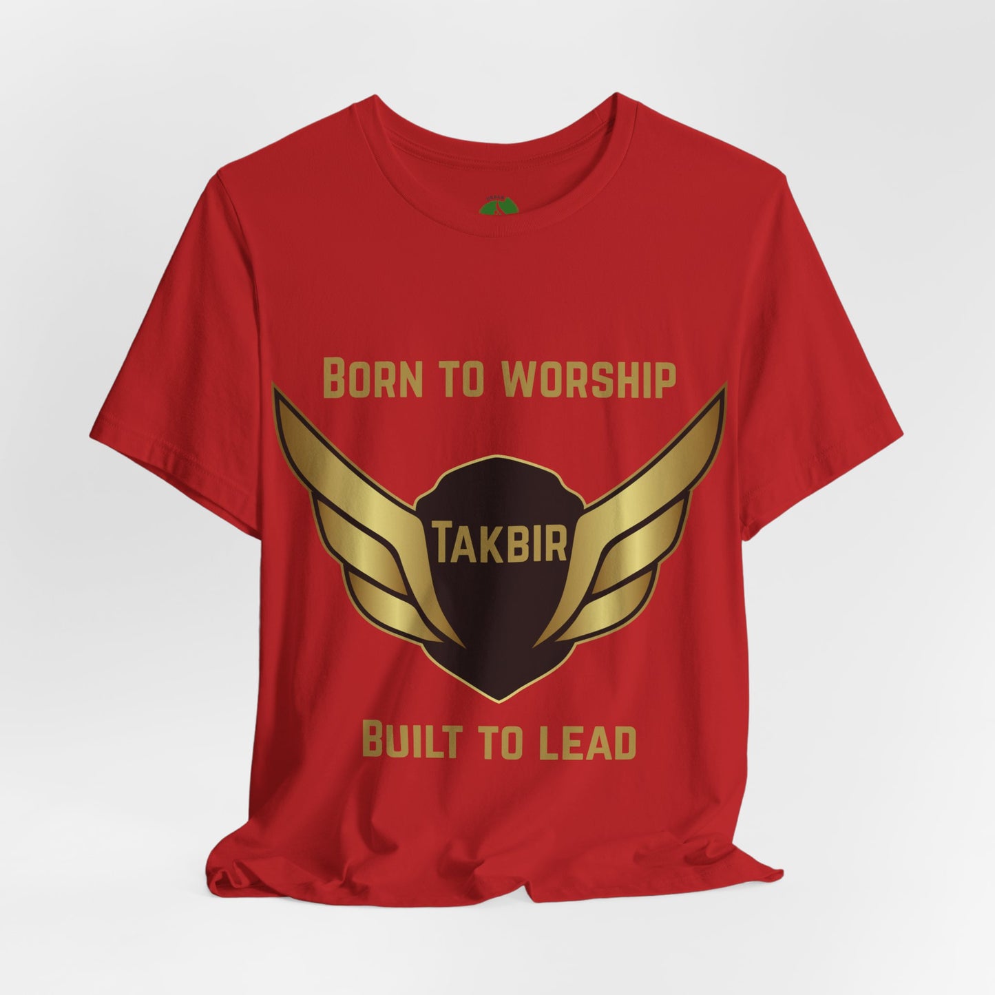 Inspirational Unisex Short Sleeve Tee - 'Born to Worship'