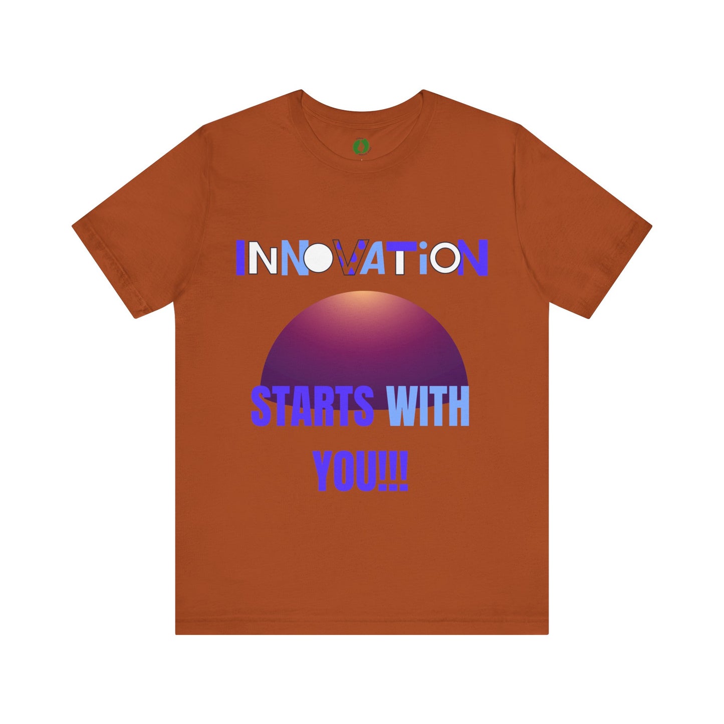 Inspirational Innovation Tee for Creative Minds Gym Clothing T Shirt