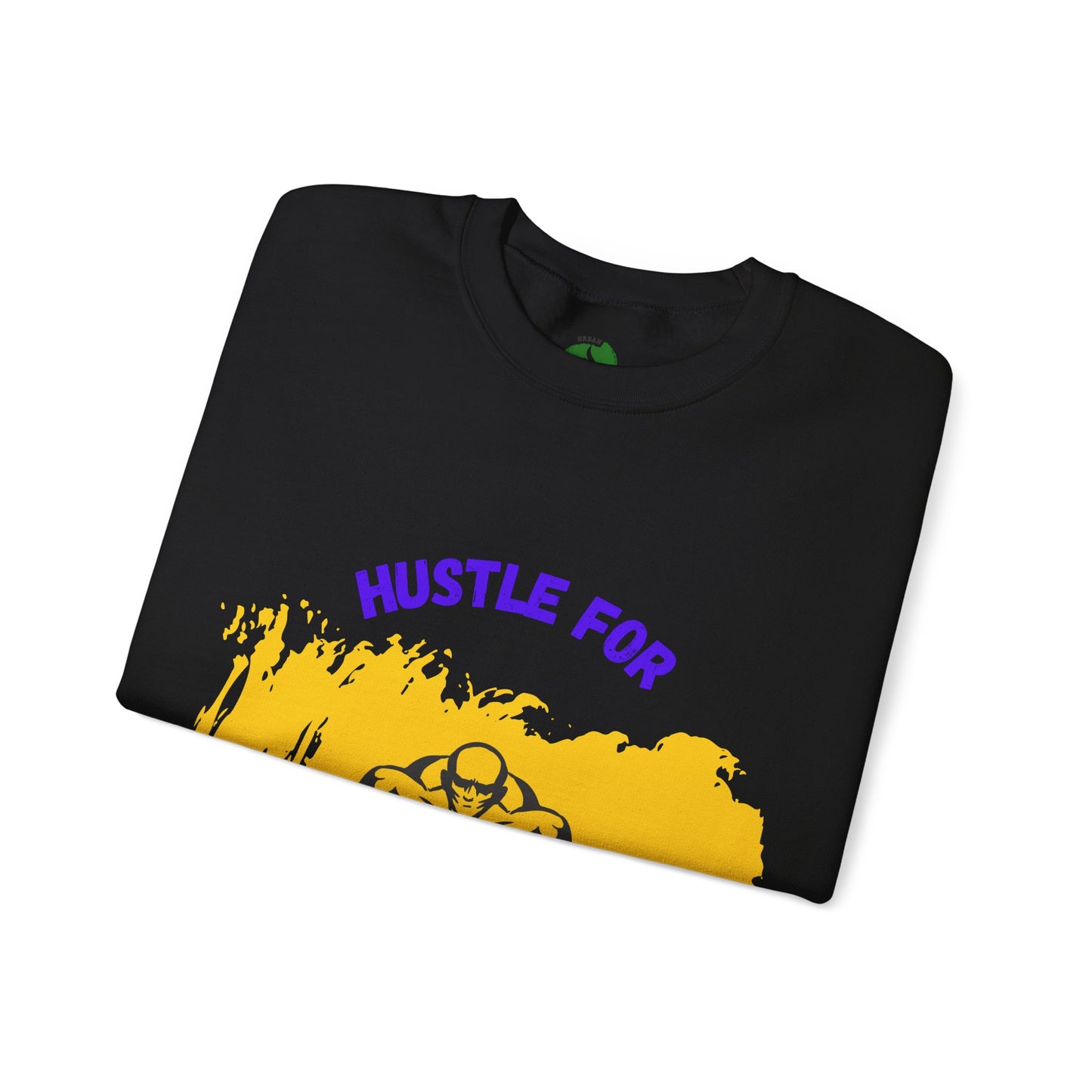 Hustle for That Muscle Crewneck Sweatshirt Gym Clothing Sweat Shirt