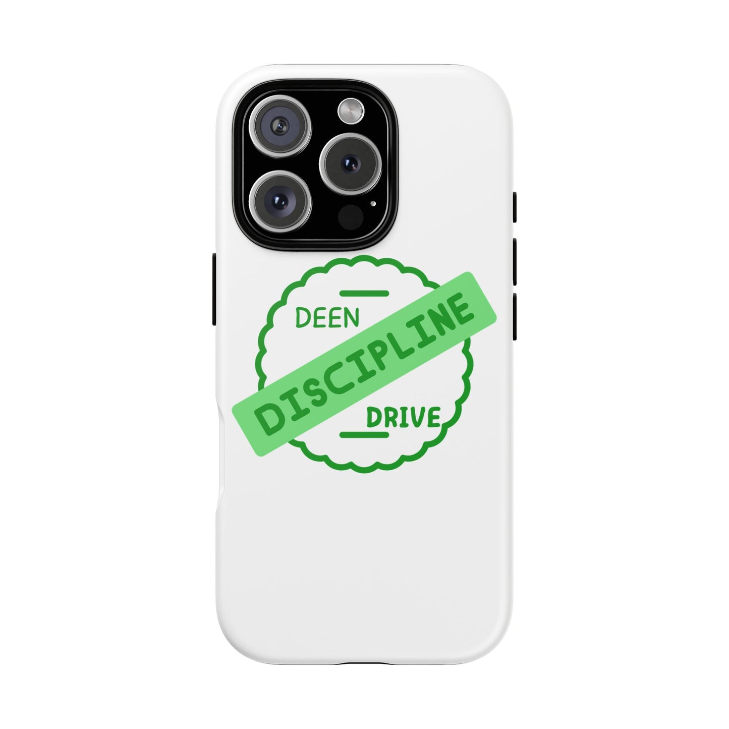 Motivational Phone Case - 'Discipline' Design Muslim Youth Accessories