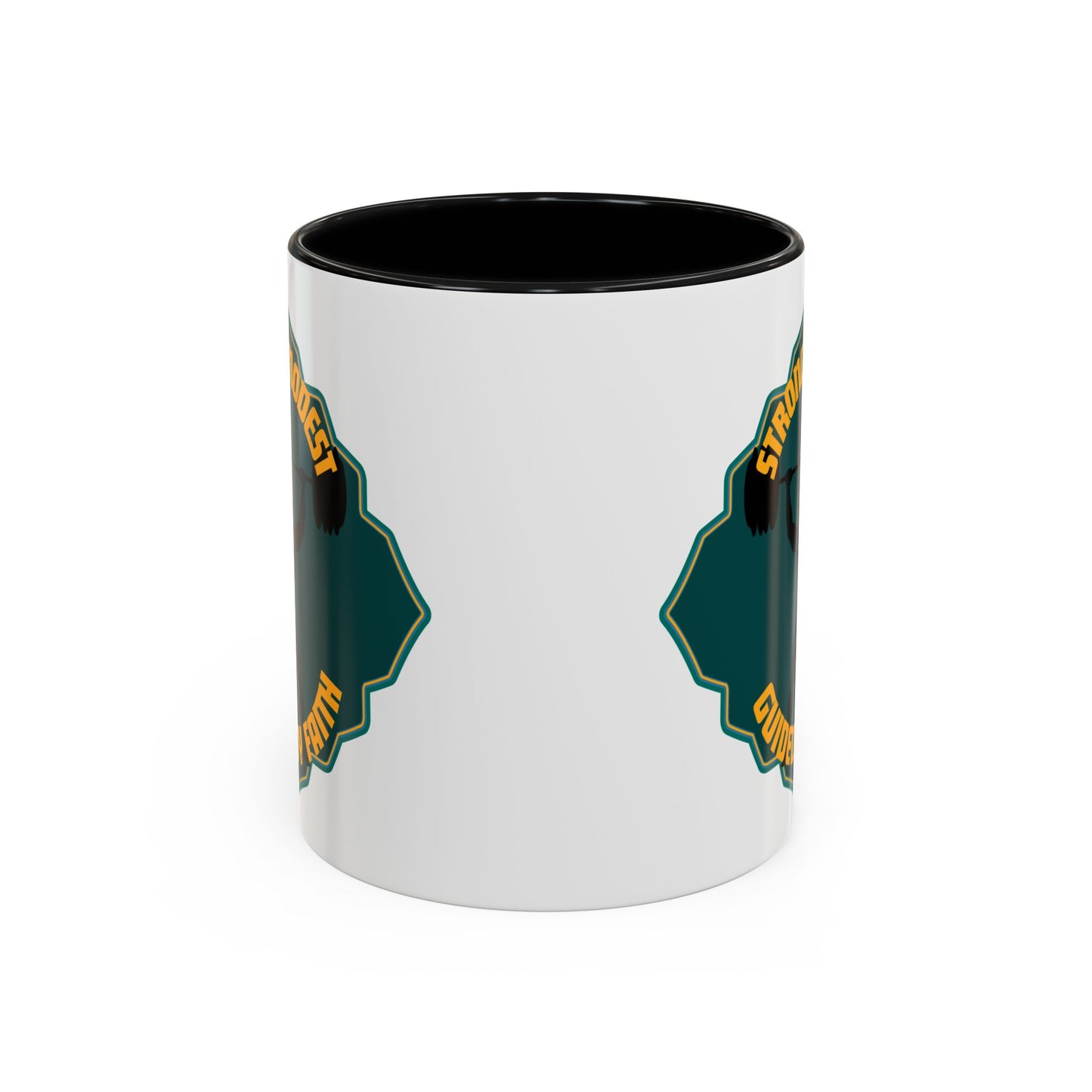 Strong & Modest Coffee Mug - 11oz & 15oz | Motivational Gift for Fitness Enthusiasts Islamic Accessories