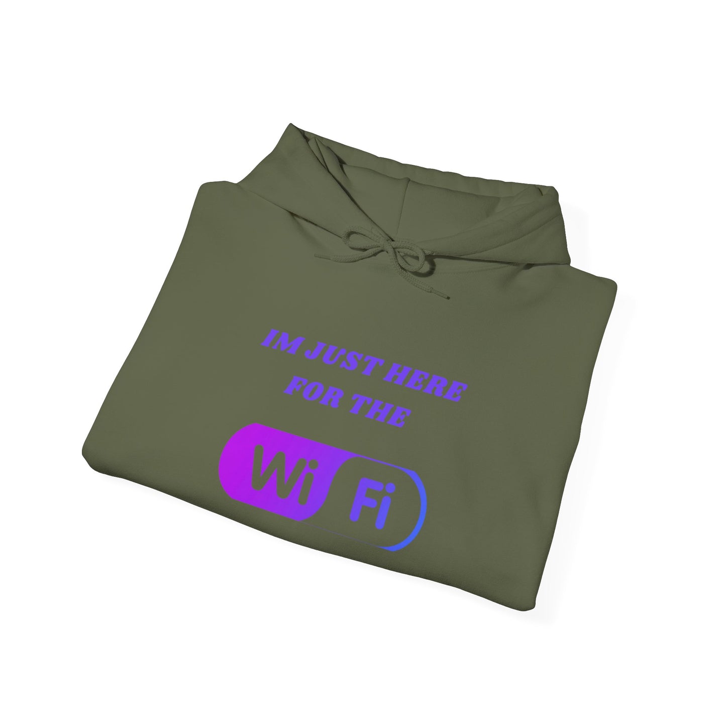 Funny WiFi Hoodie for Casual Comfort Humour Joke Fashion Hoodie