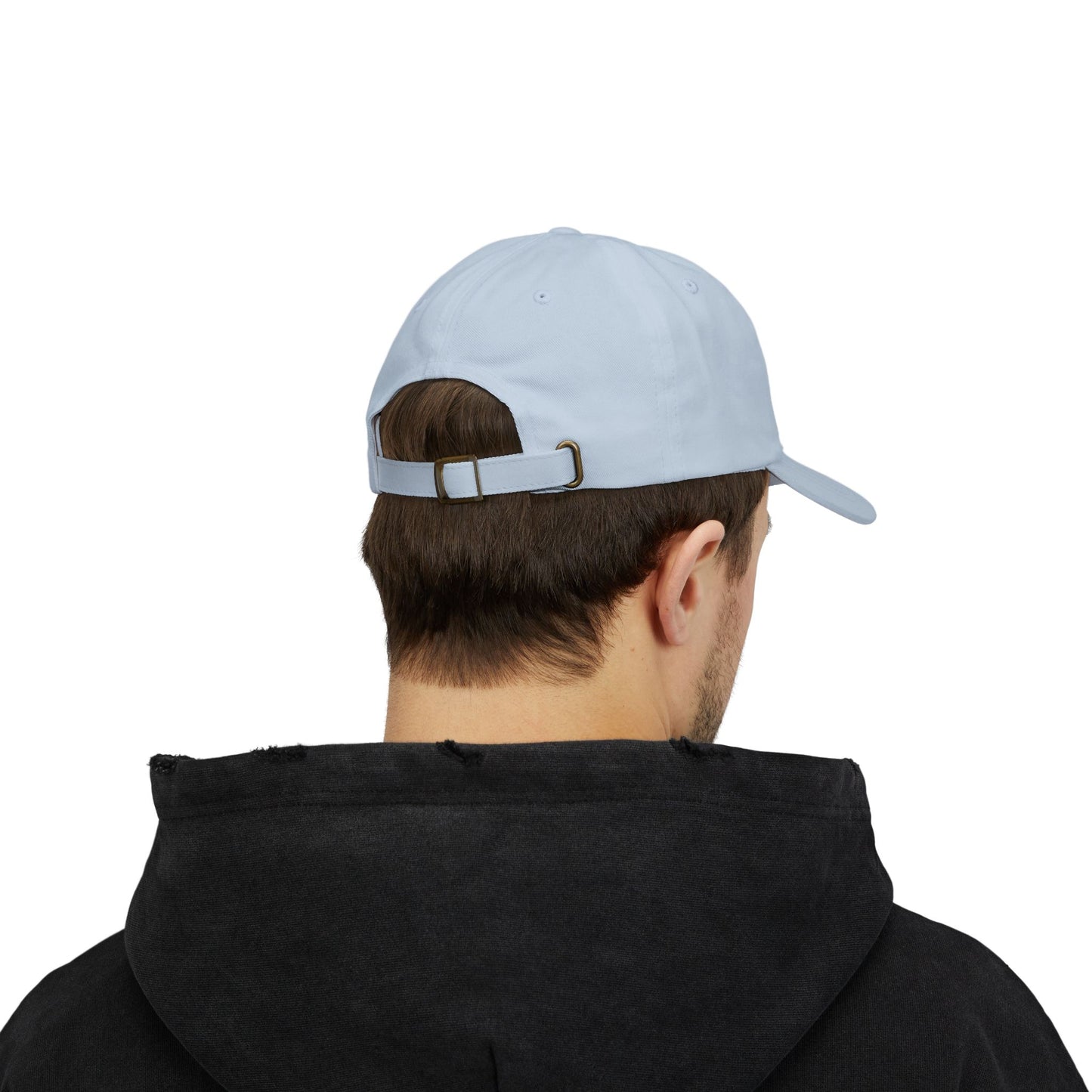 Halal Hustle Classic Dad Cap - Stylish White Cap for Everyday Wear Muslim Streetwear Hat