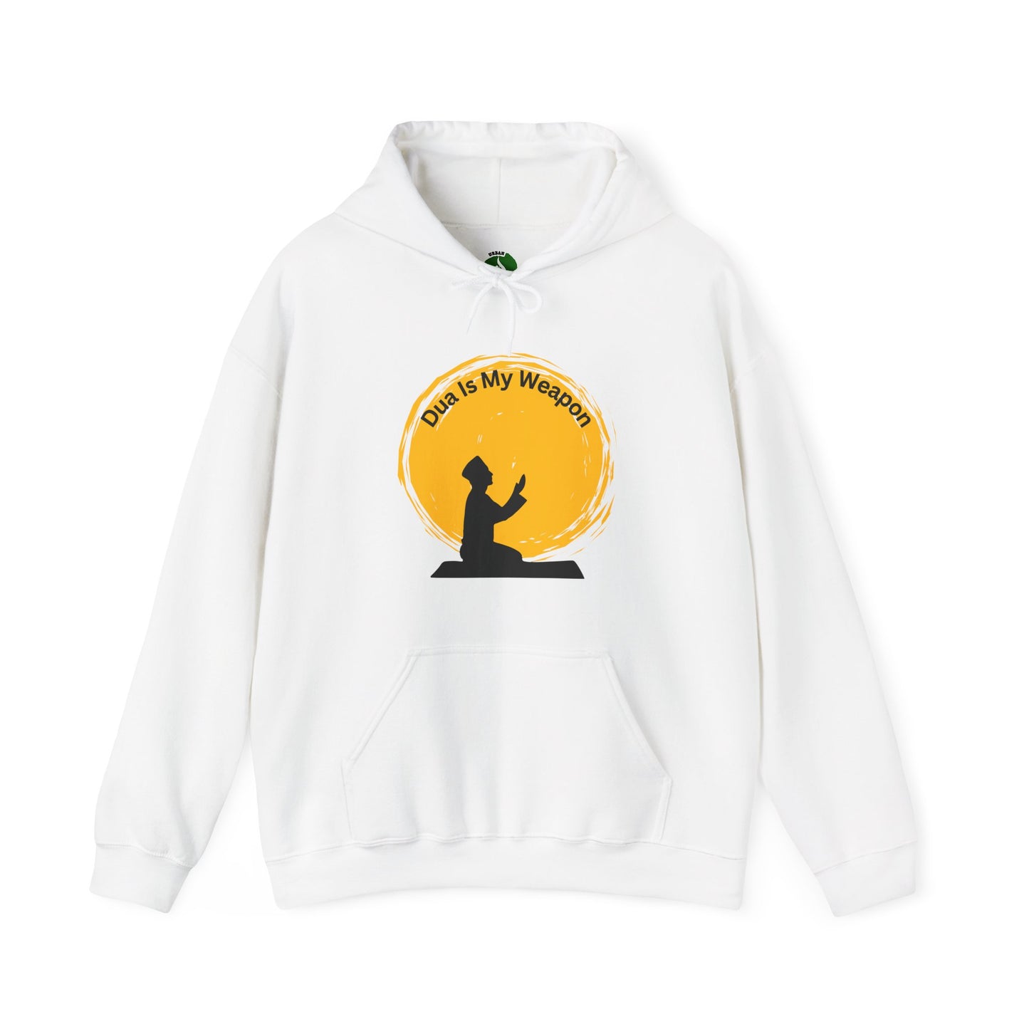 Inspirational Prayer Hoodie - "Dua Is My Weapon" - Unisex Heavy Blend™ Muslim Clothing