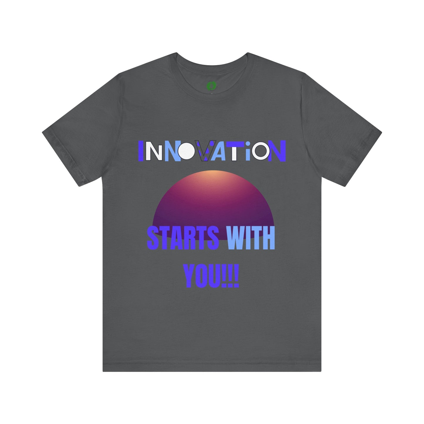 Inspirational Innovation Tee for Creative Minds Gym Clothing T Shirt